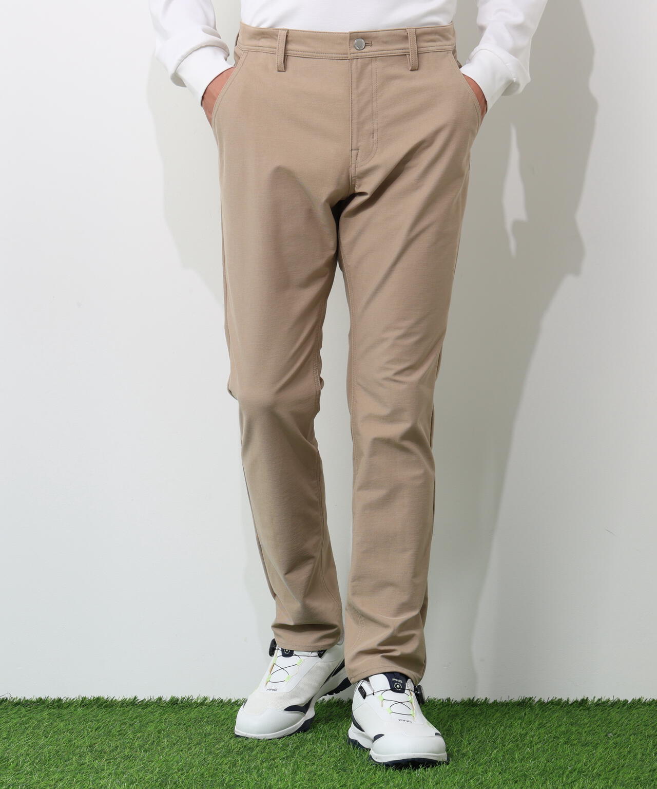 PING APPAREL】全方向ストレッチツイルテーパードパンツ ＜NATIVE