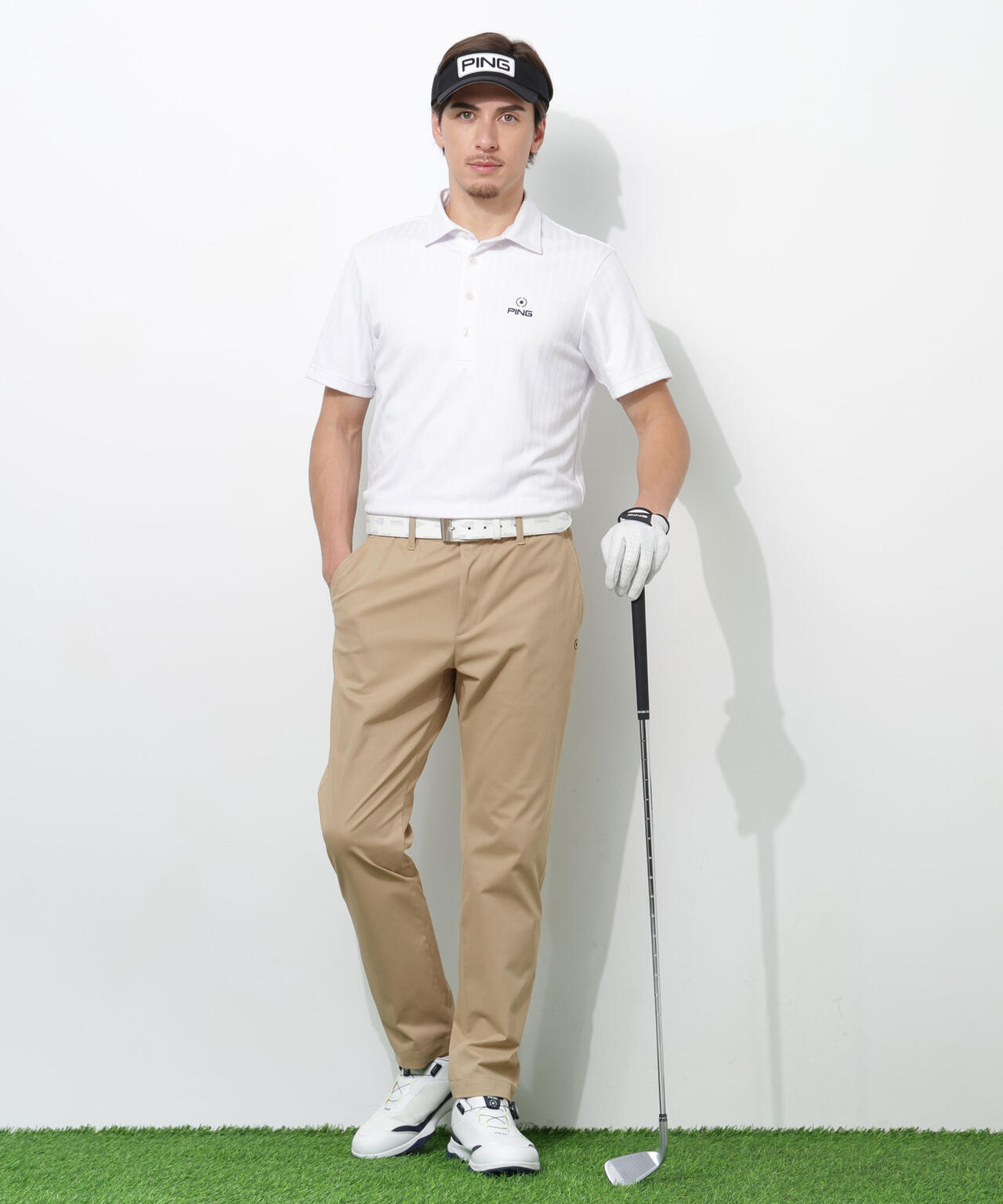 PING APPAREL】フィット＆ストレッチテーパードパンツ ＜NATIVE