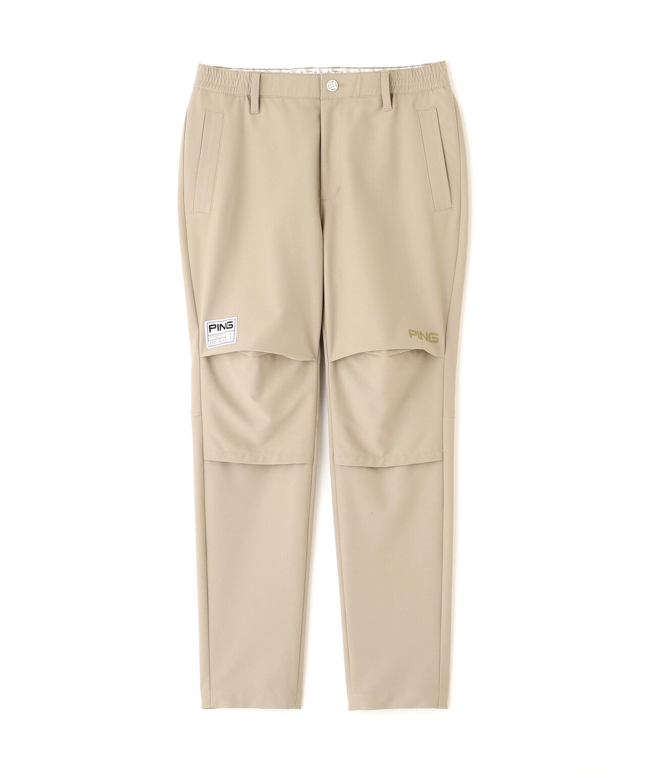 【PING APPAREL】ストレッチドビーテーパードパンツ ＜GOLD＞ (MENS)