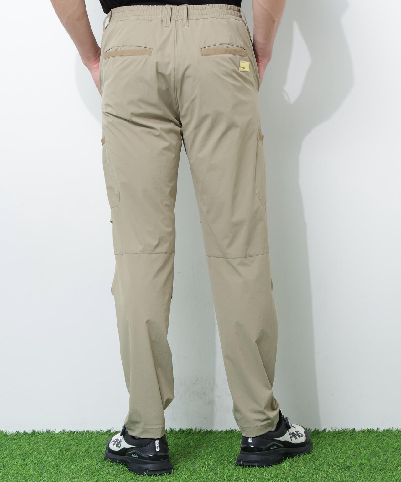 PING APPAREL】ストレッチ冷感テーパードパンツ ＜GOLD＞ (MENS
