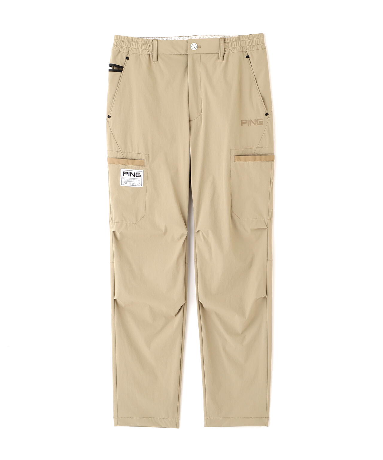 PING APPAREL】ストレッチ冷感テーパードパンツ ＜GOLD＞ (MENS