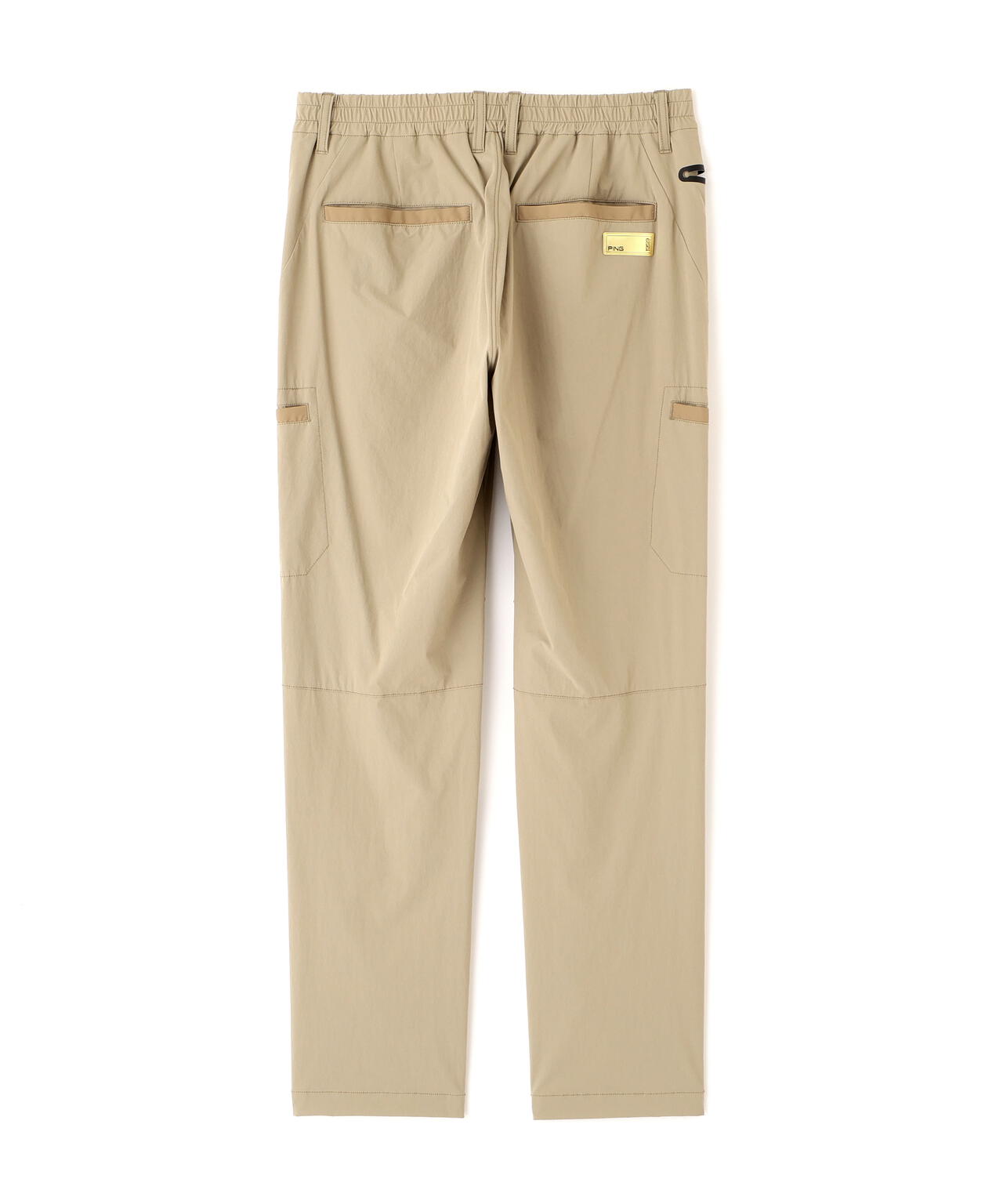 【PING APPAREL】ストレッチ冷感テーパードパンツ ＜GOLD＞ (MENS)
