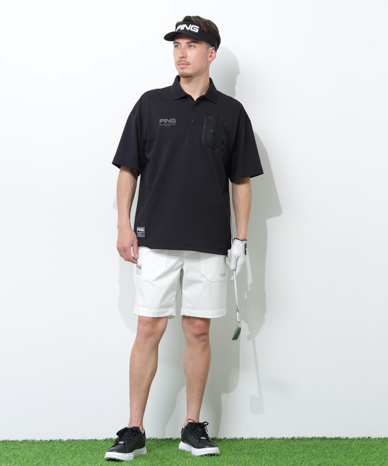 180cm　C:96　W:80　H:93 着用サイズ：L