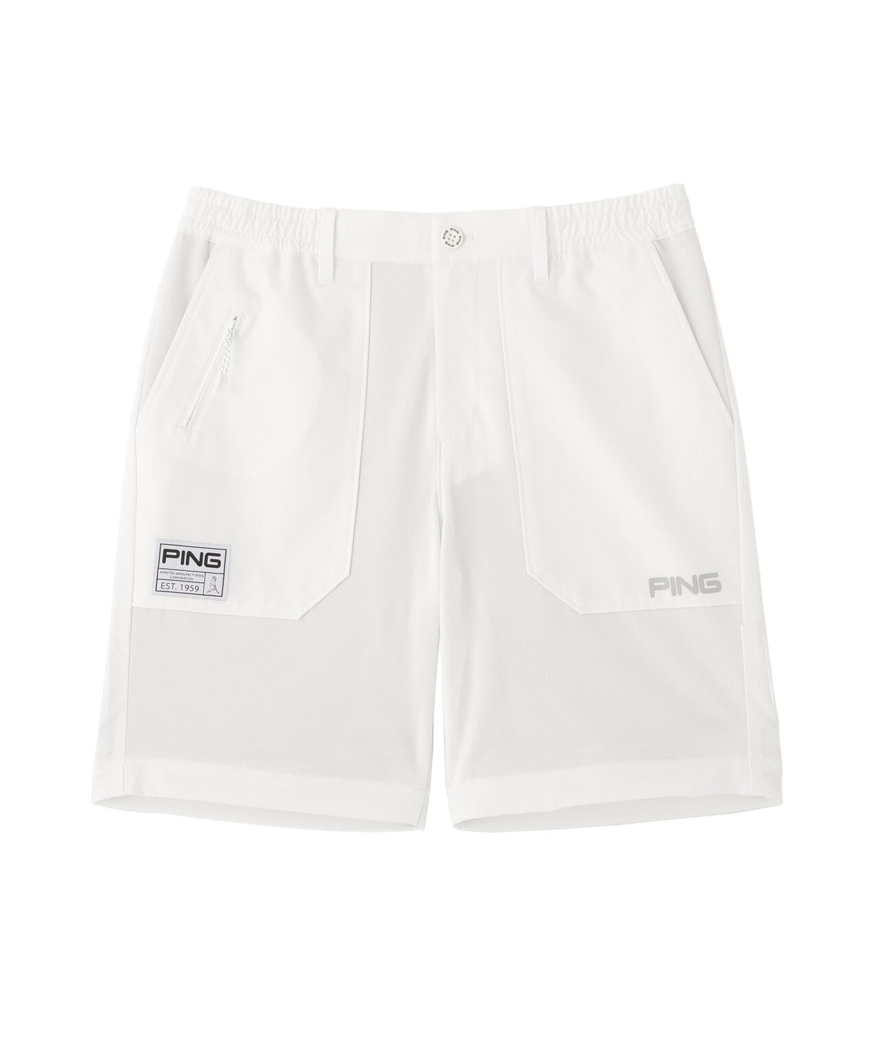 【PING APPAREL】全方向ストレッチドライタッチリップストップショートパンツ ＜GOLD＞ (MENS)