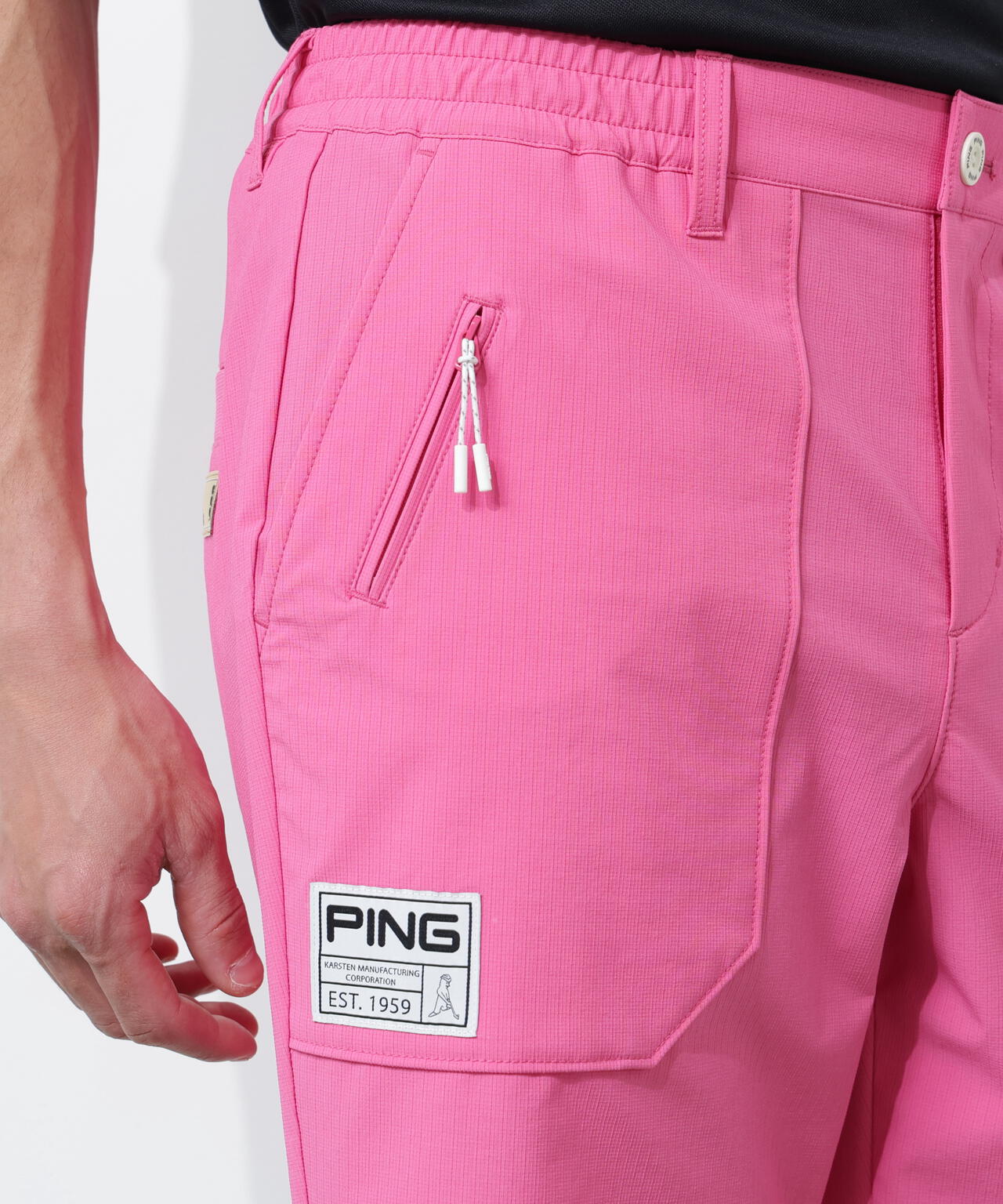 PING APPAREL】全方向ストレッチドライタッチリップストップショート