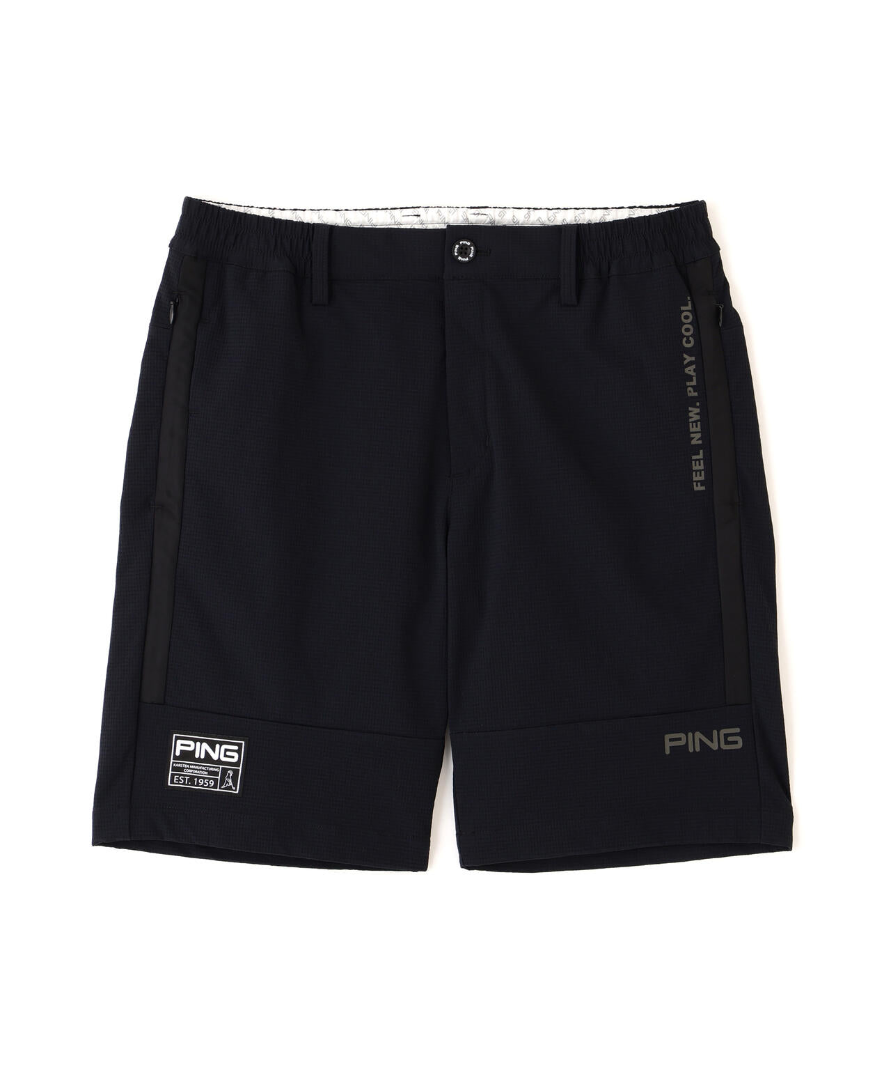 PING APPAREL】全方向ストレッチ 緯二重ショートパンツ ＜GOLD＞ (MENS