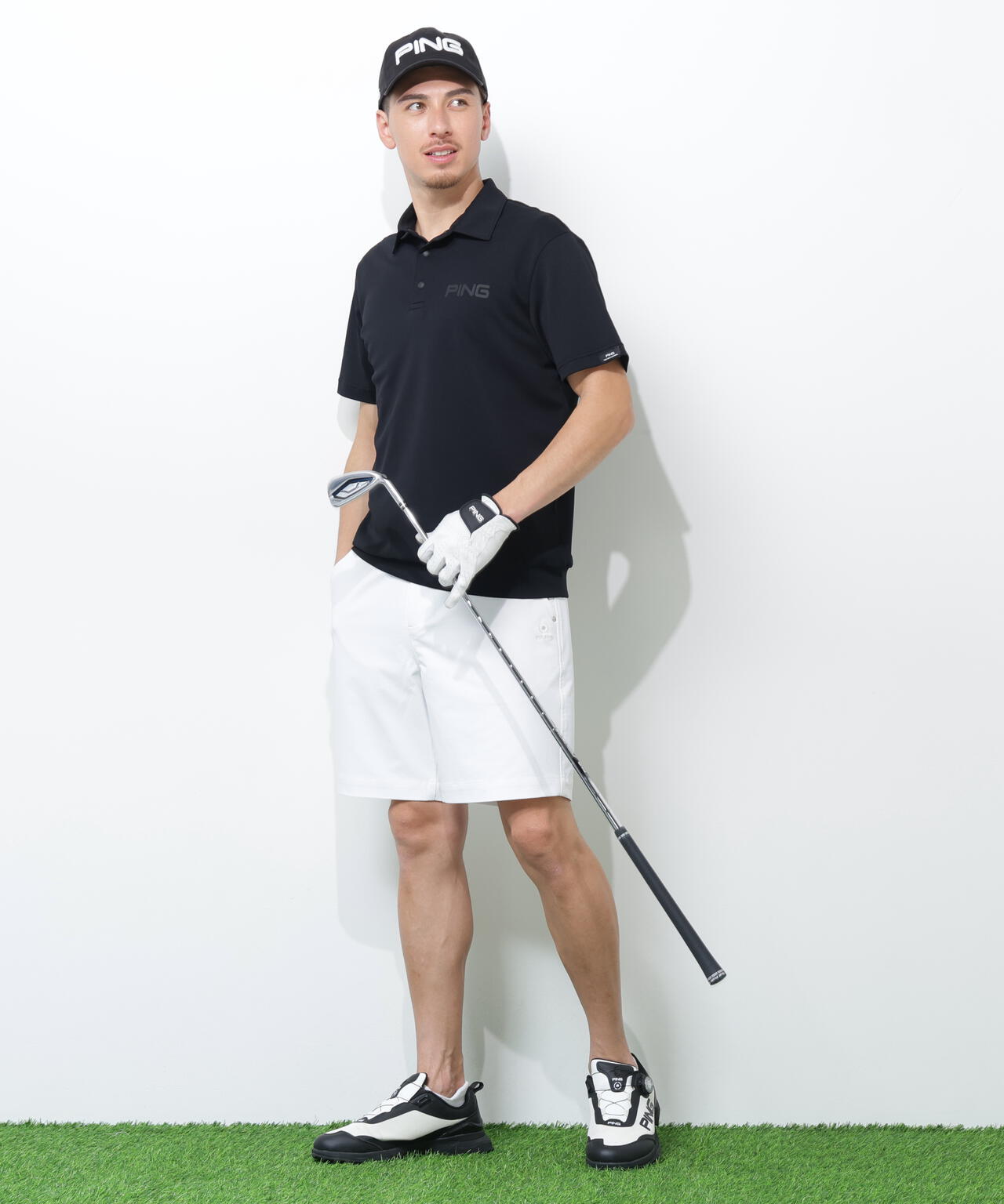 PING APPAREL】ストレッチドビーショートパンツ ＜PERFORMANCE＞ (MENS