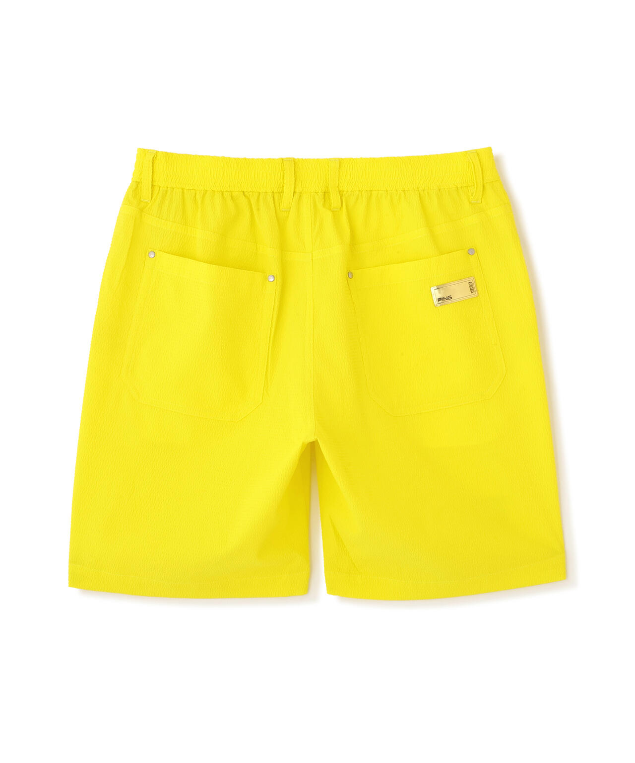 PING APPAREL】ストレッチサッカー5ポケットショートパンツ ＜GOLD