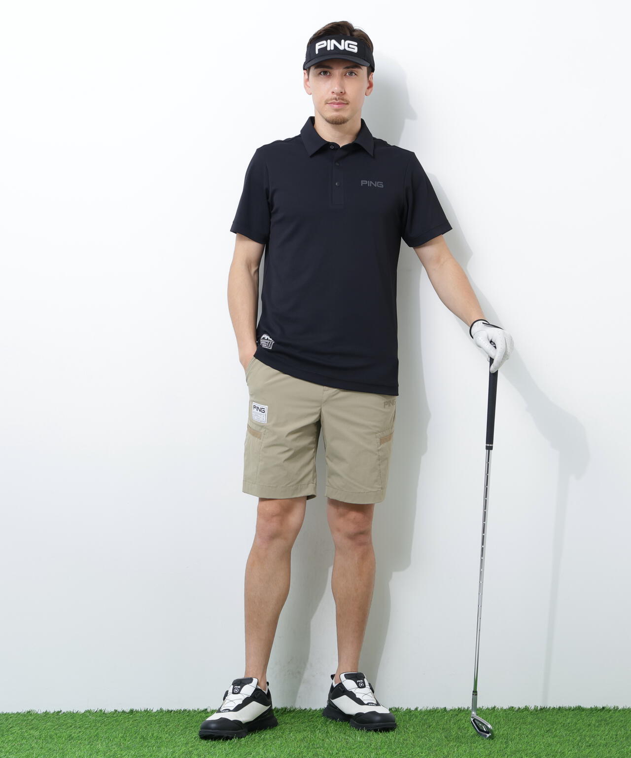 180cm　C:96　W:80　H:93 着用サイズ：L