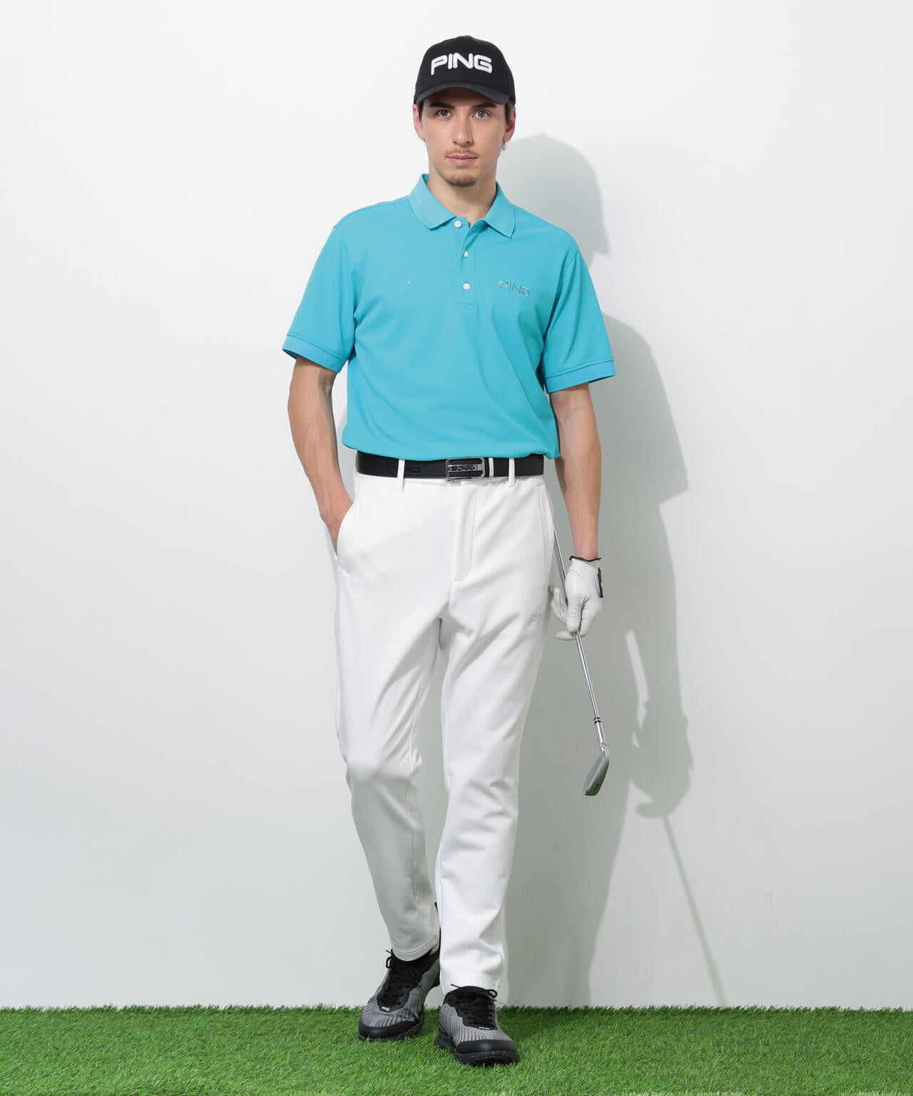 PING APPAREL】レイブロック半袖ポロシャツ ＜PERFORMANCE＞ (MENS