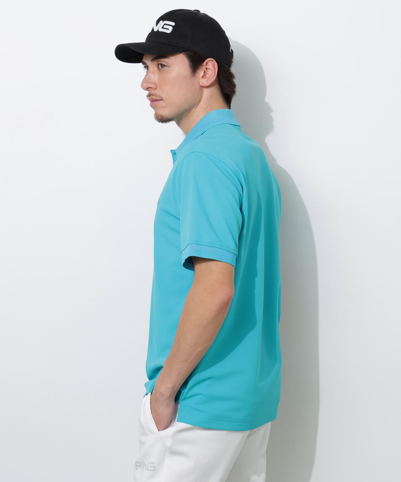 PING APPAREL】レイブロック半袖ポロシャツ ＜PERFORMANCE＞ (MENS