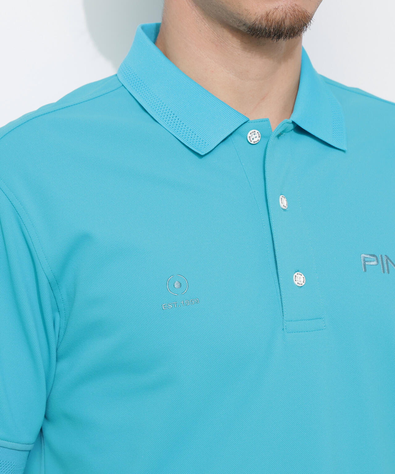 PING APPAREL】レイブロック半袖ポロシャツ ＜PERFORMANCE＞ (MENS
