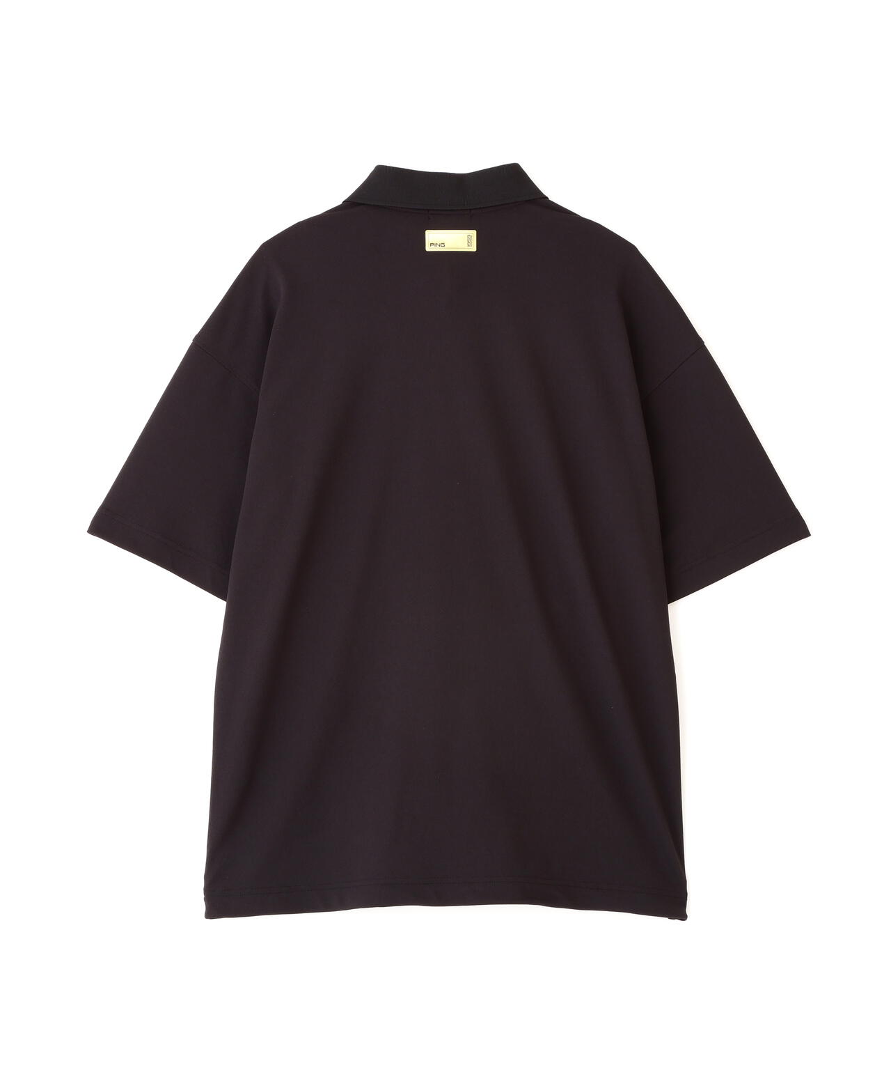 【PING APPAREL】半袖カノコオーバーポロシャツ ＜GOLD＞ (MENS)