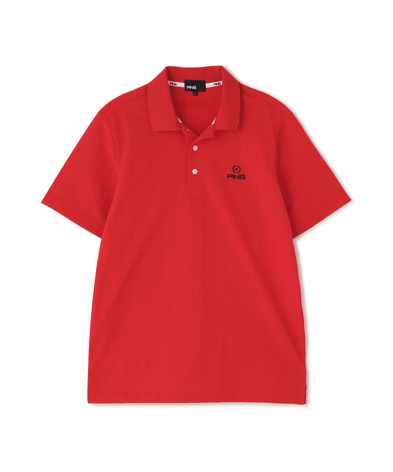 【PING APPAREL】EPIX変形ストレッチカノコ半袖ポロシャツ ＜NAITVE＞ (MENS)