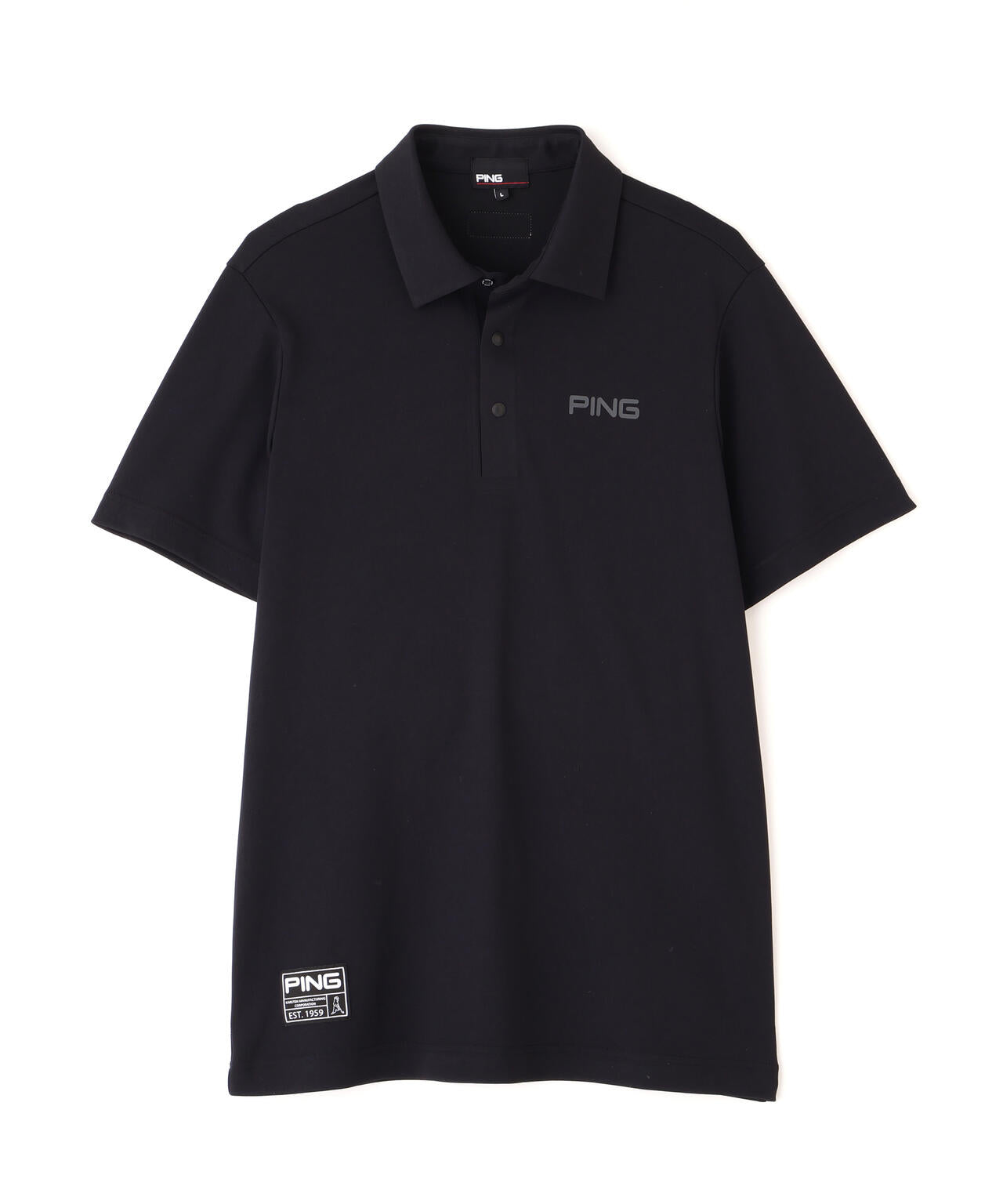 【PING APPAREL】スーパーシェルター06半袖ポロシャツ ＜GOLD＞ (MENS)