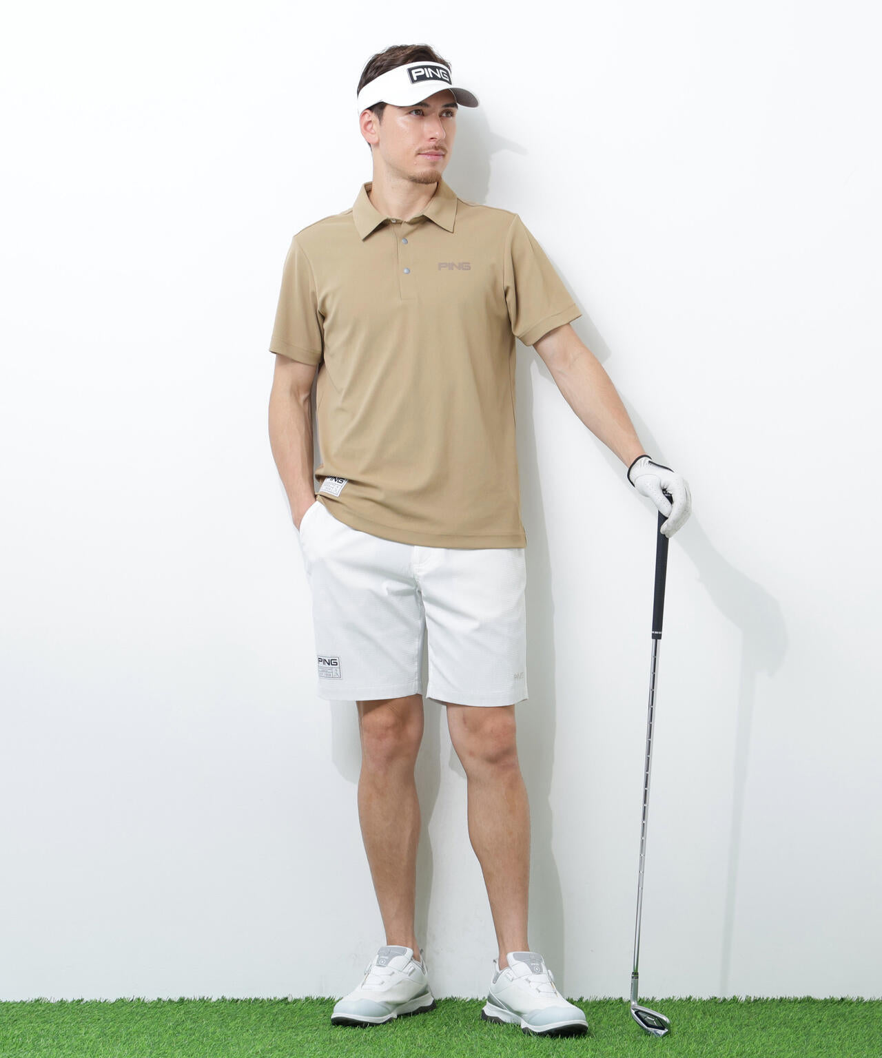 PING APPAREL】【接触冷感・UVカット】スーパーシェルター06半袖