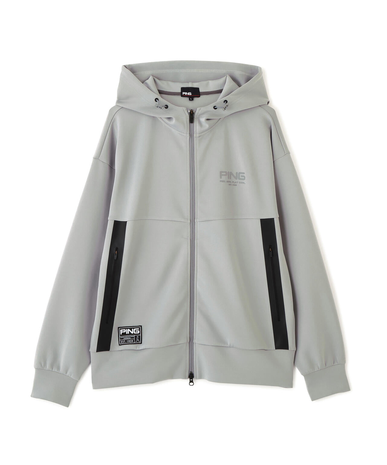 【PING APPAREL】ダンボールニットフルジップフーディー ＜GOLD＞ (MENS)