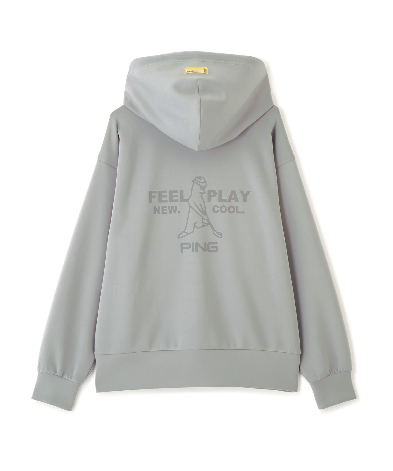 【PING APPAREL】ダンボールニットフルジップフーディー ＜GOLD＞ (MENS)