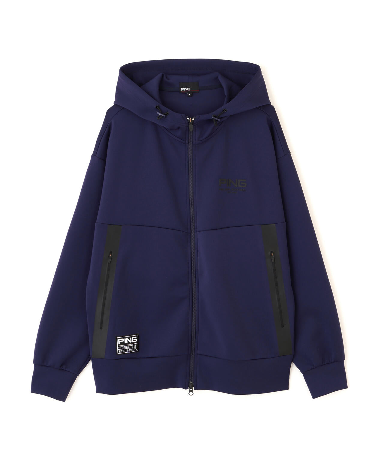 【PING APPAREL】ダンボールニットフルジップフーディー ＜GOLD＞ (MENS)