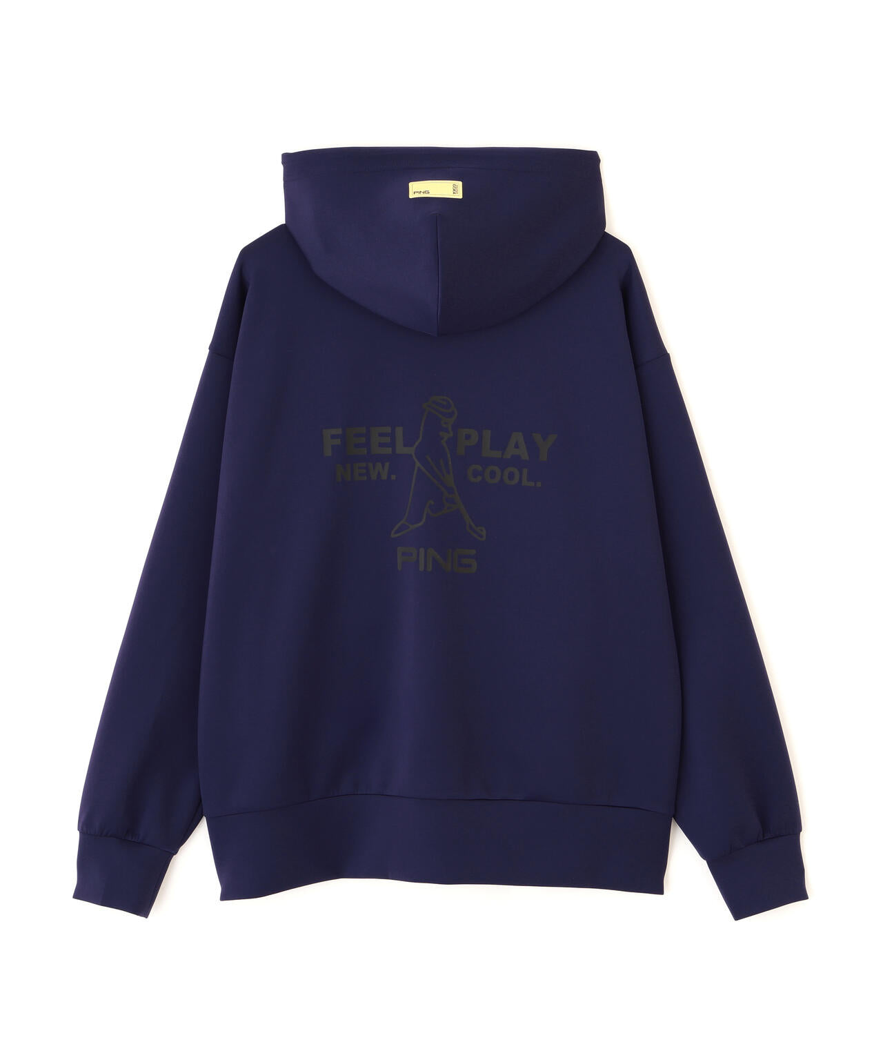 【PING APPAREL】ダンボールニットフルジップフーディー ＜GOLD＞ (MENS)