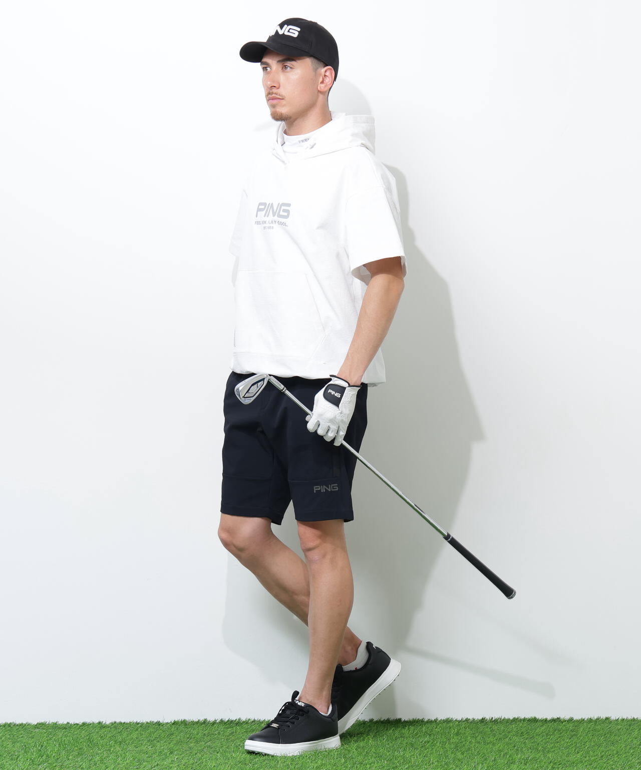 180cm　C:96　W:80　H:93 着用サイズ：L