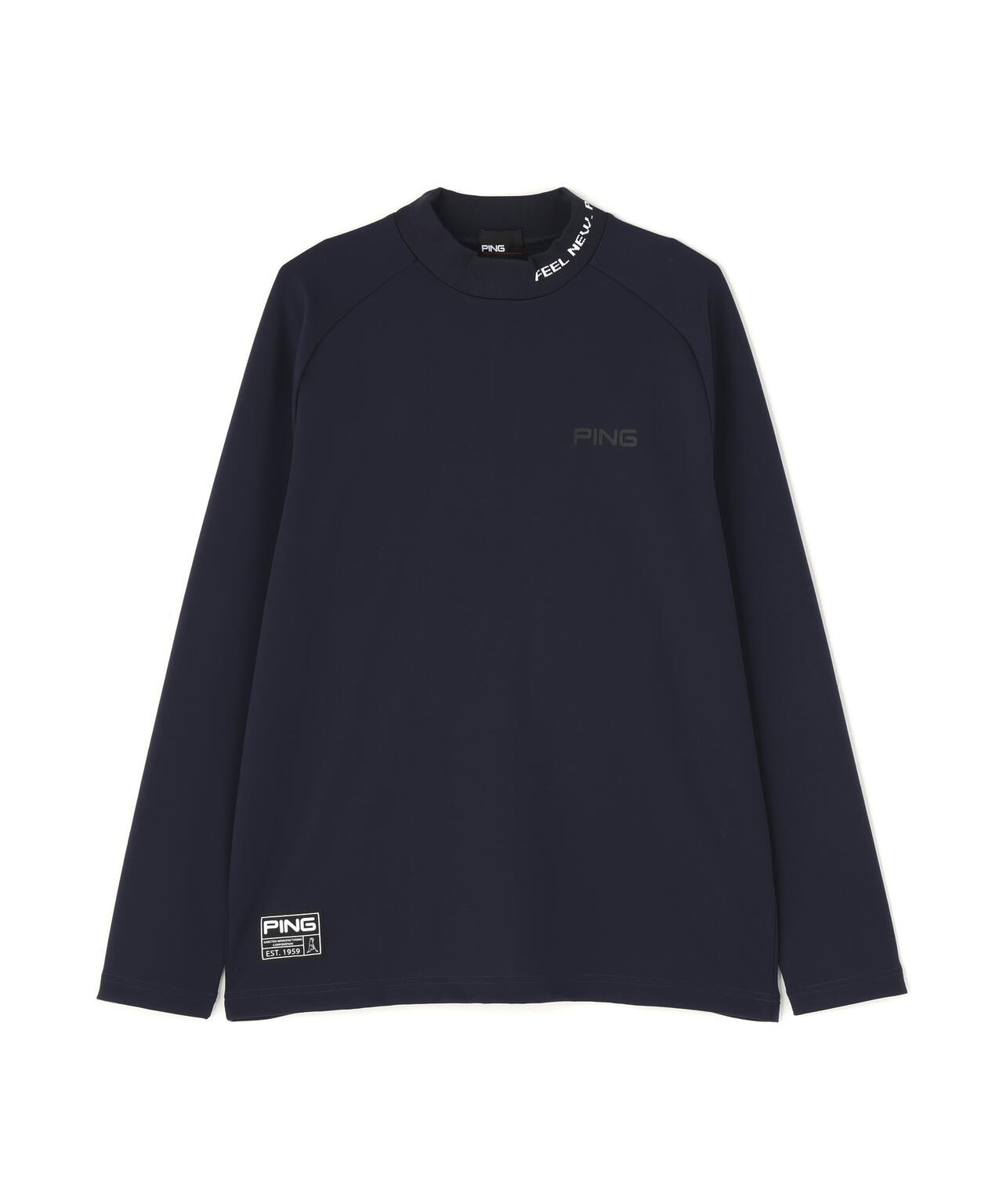 PING APPAREL】冷感ポンチハイネックシャツ ＜GOLD＞ (MENS) | PING