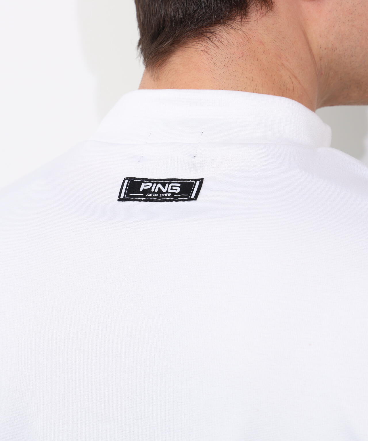 【PING APPAREL】冷感ポンチハイネックシャツ ＜NATIVE＞ (MENS)