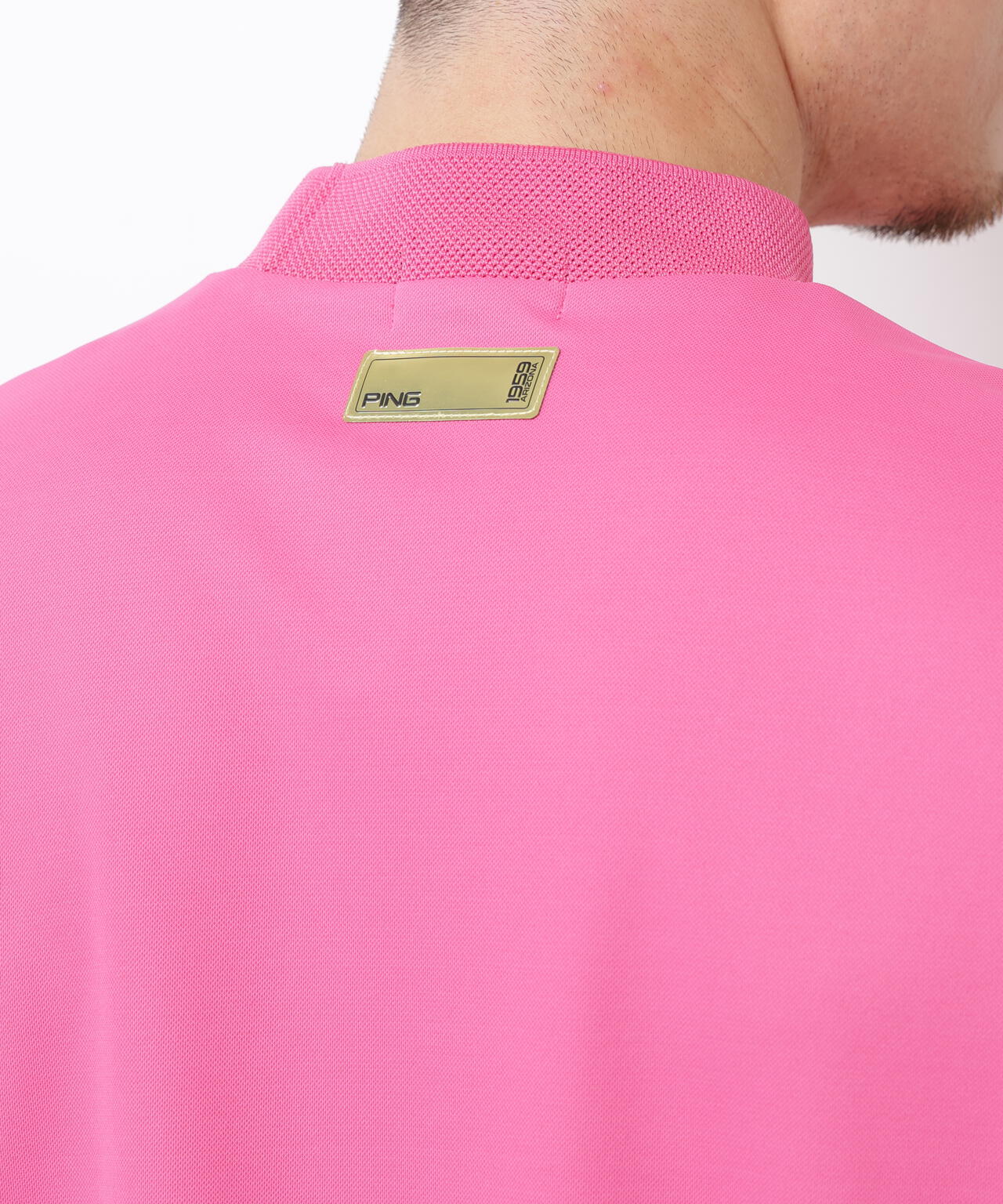 PING APPAREL】サンベール×クールフローカノコ半袖ハイネックシャツ