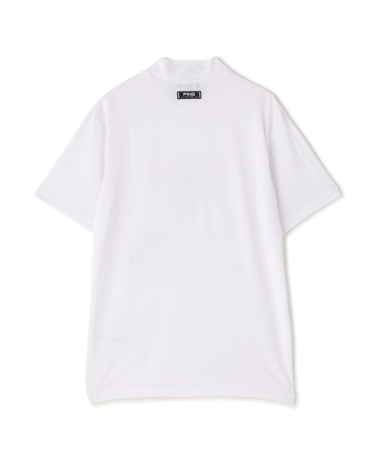 【PING APPAREL】SNAPTEXカノコインレーMr.PINGプリント半袖ハイネックカットソー ＜NATIVE＞ (MENS)