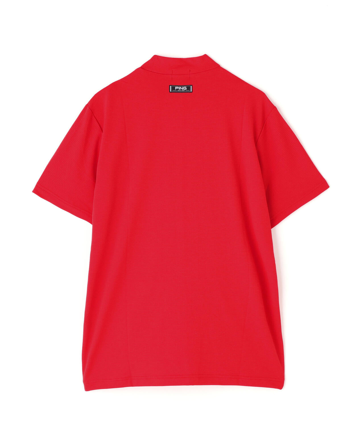 【PING APPAREL】SNAPTEXカノコインレーMr.PINGプリント半袖ハイネックカットソー ＜NATIVE＞ (MENS)