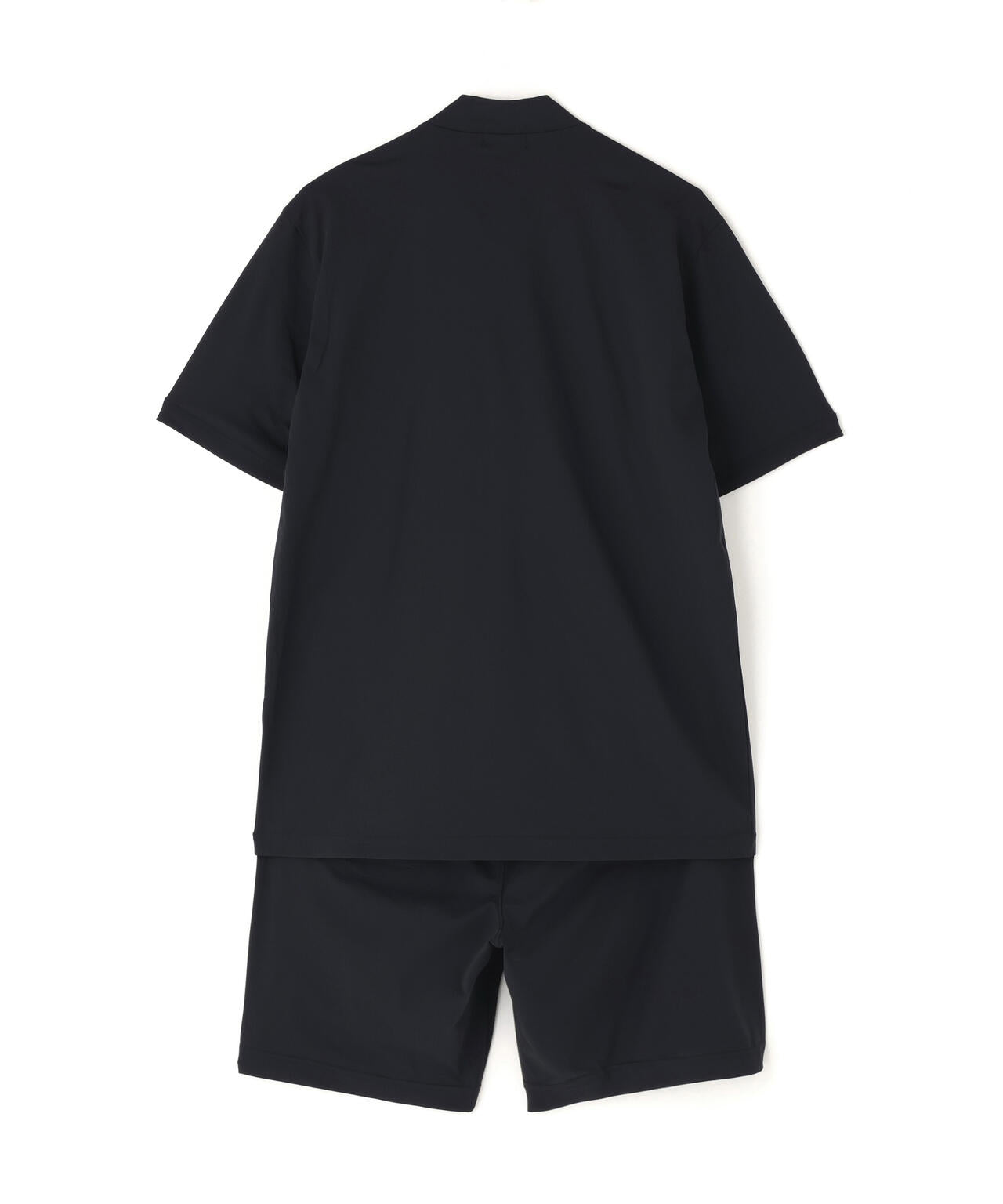 PING APPAREL】全方向ストレッチドットメッシュ半袖ハイネックシャツ