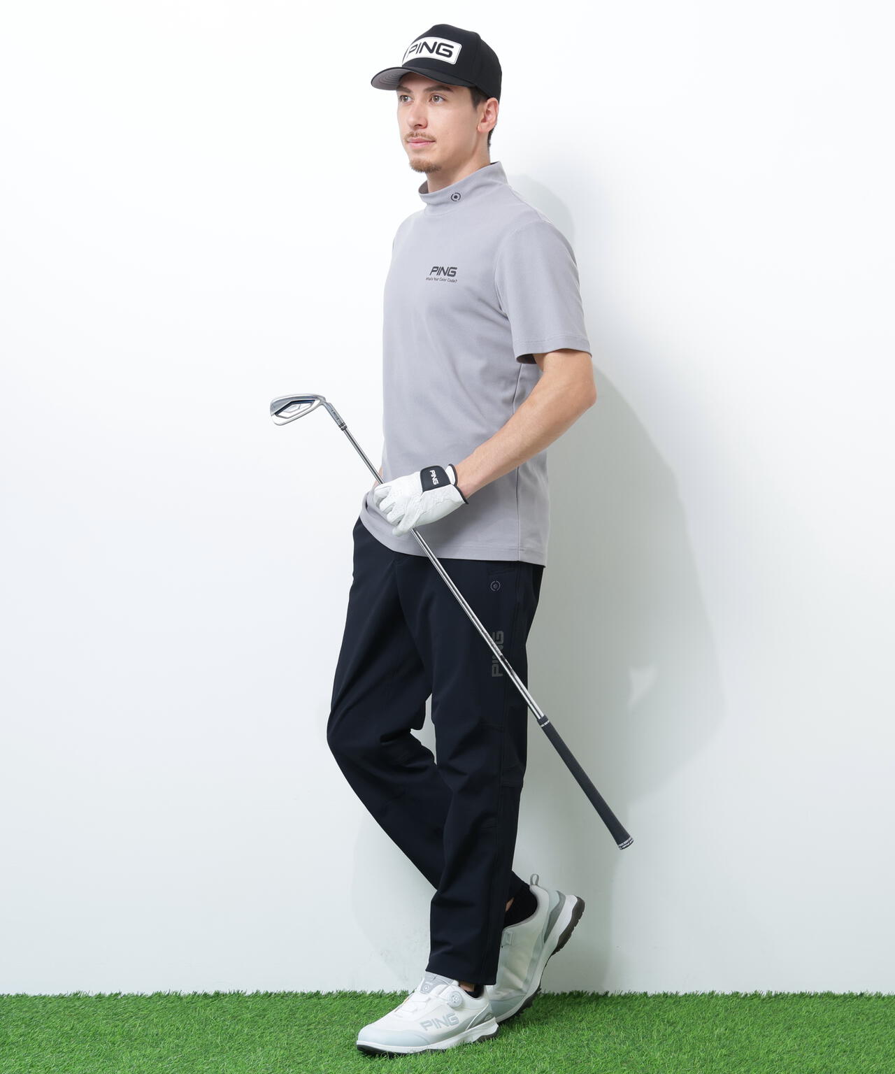 180cm　C:96　W:80　H:93 着用サイズ：L