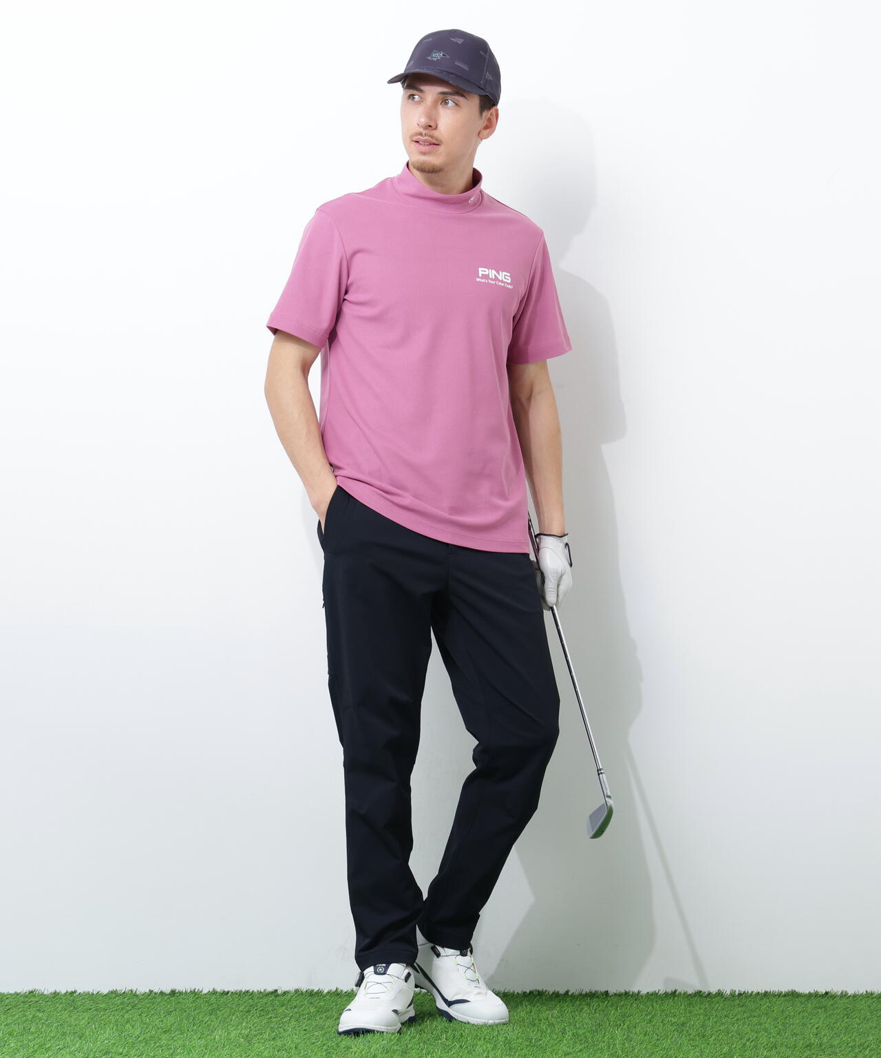 180cm　C:96　W:80　H:93 着用サイズ：L