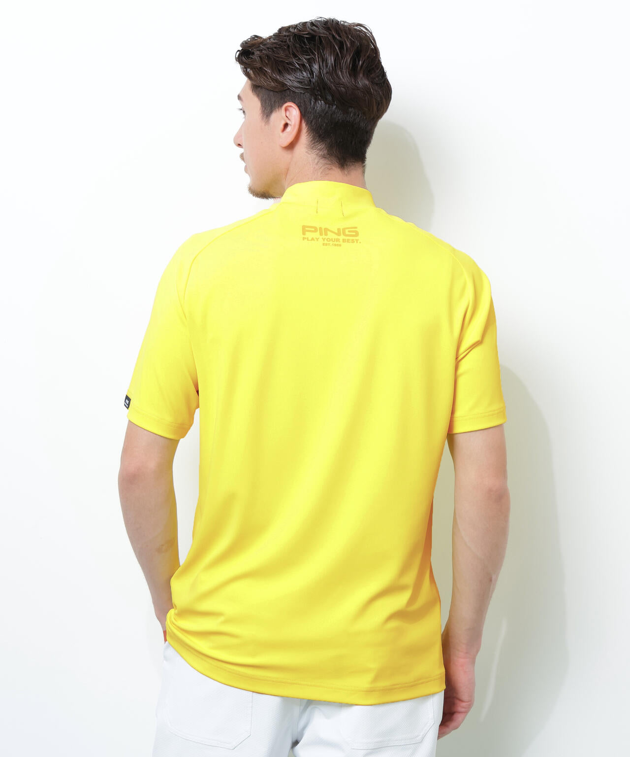 【PING APPAREL】テラカノコ半袖ハイネックシャツ ＜PERFORMANCE＞ (MENS)
