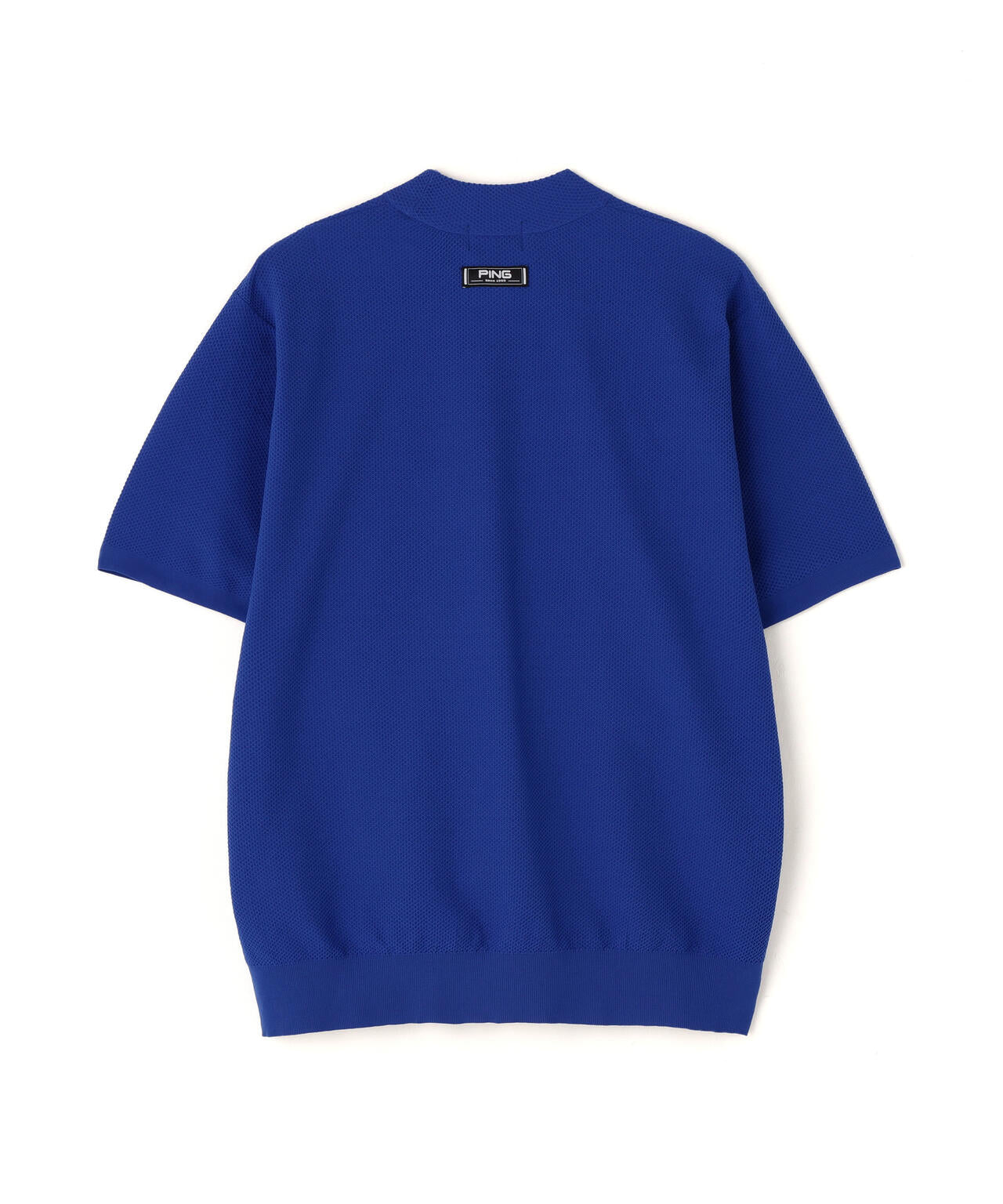 【PING APPAREL】Mr.PINGエンボス半袖ハイネックニット ＜NATIVE＞ (MENNS)