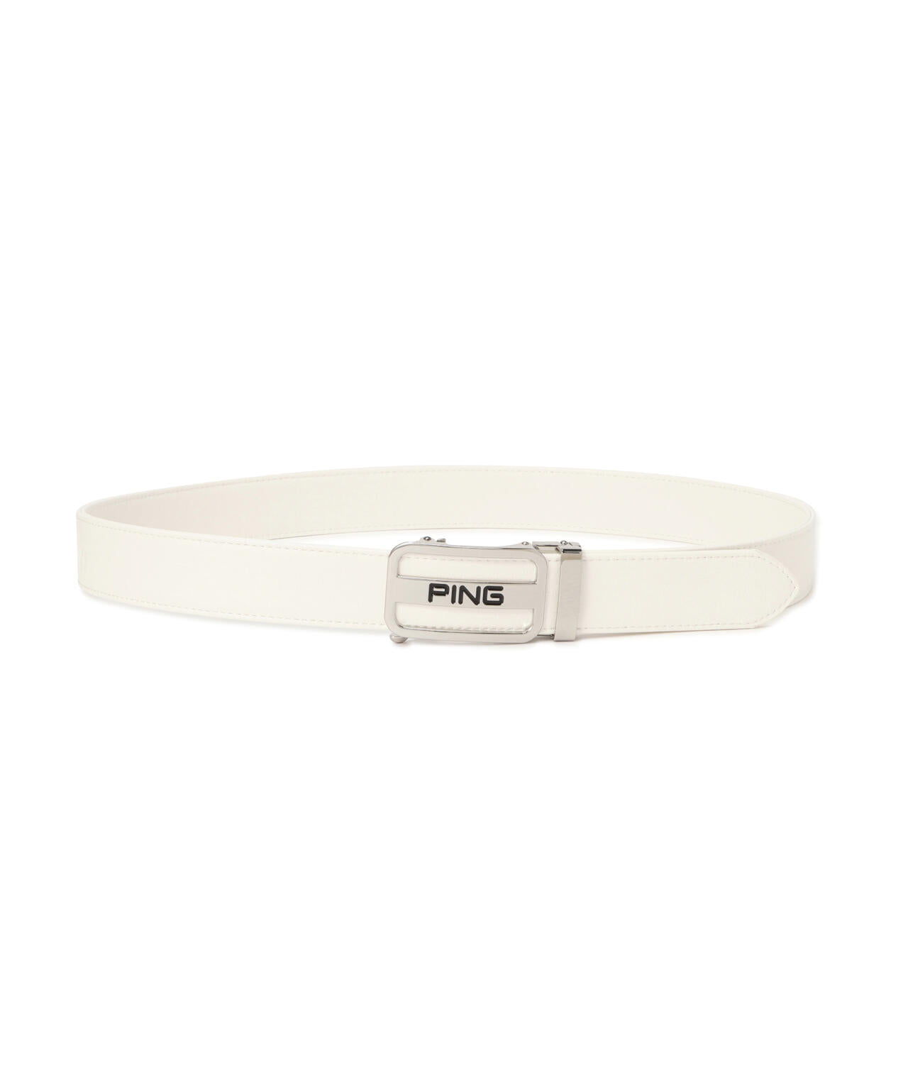 【PING APPAREL】PINGロゴスライドバックルエンボスベルト ＜PERFORMANCE＞ (MENS)