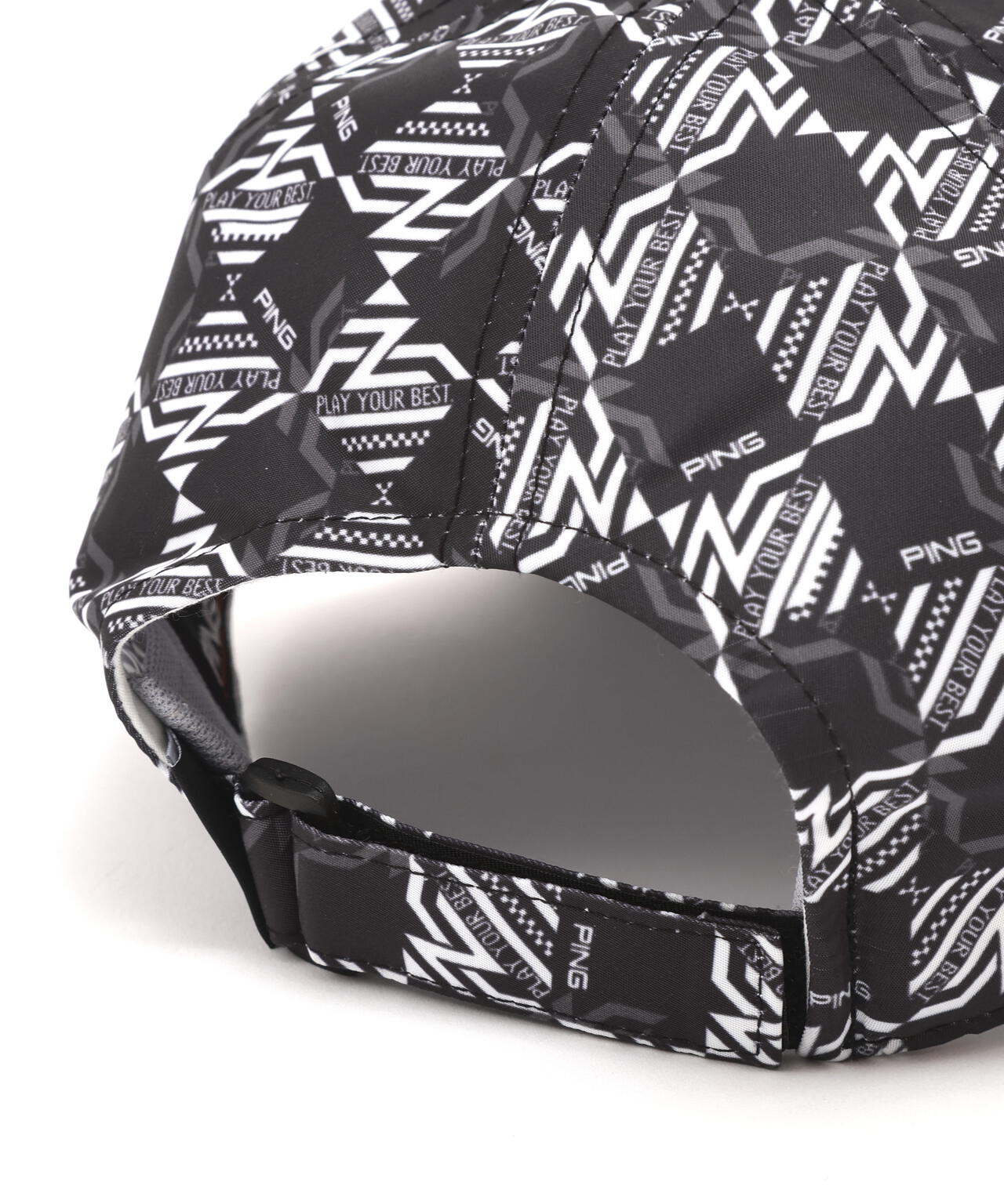 【PING APPAREL】AZモノグラム総柄プリントキャップ ＜PERFORMANCE＞ (MENS)