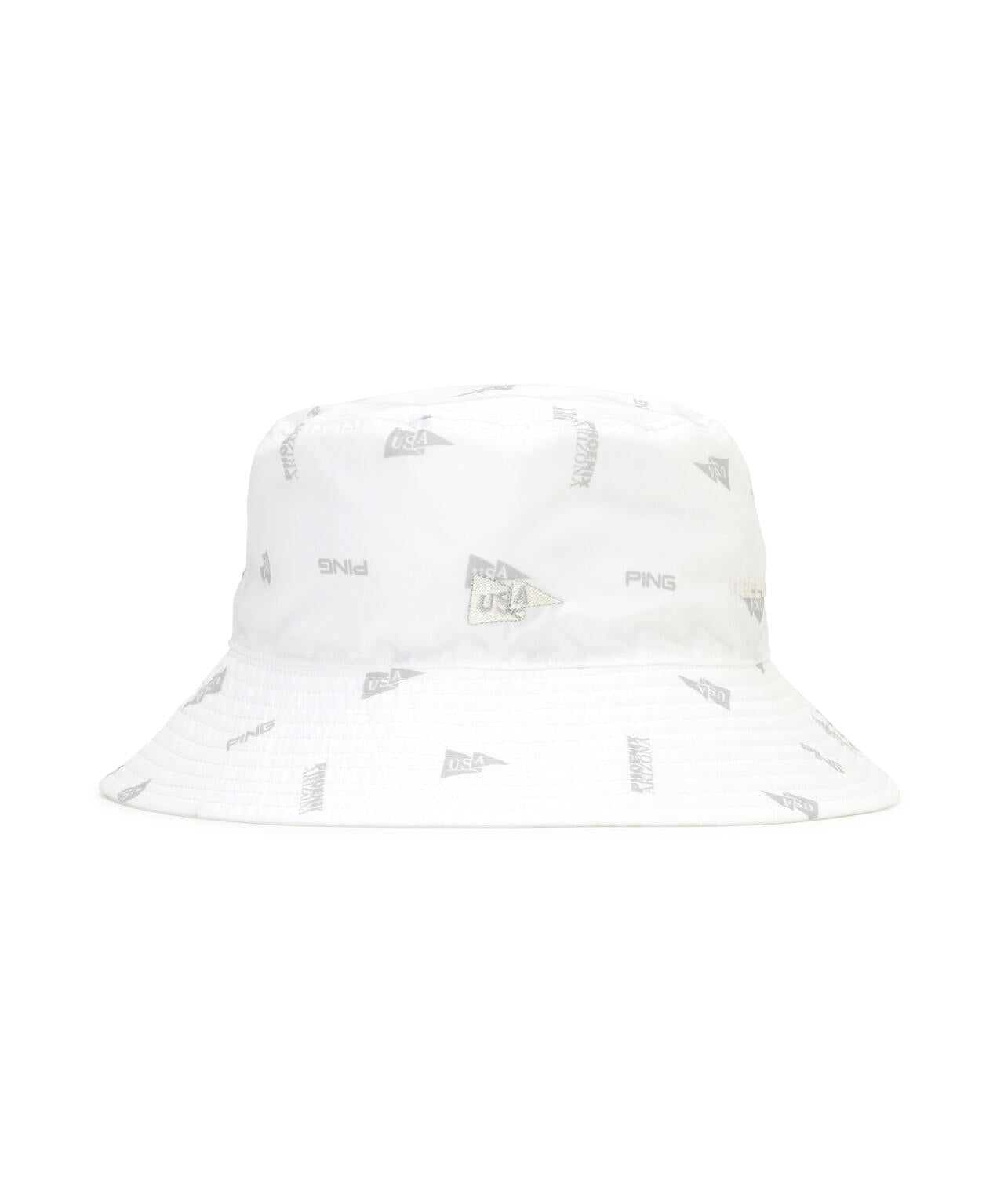 【PING APPAREL】USA FLAG総柄プリントリバーシブルハット ＜NATIVE＞ (UNISEX)