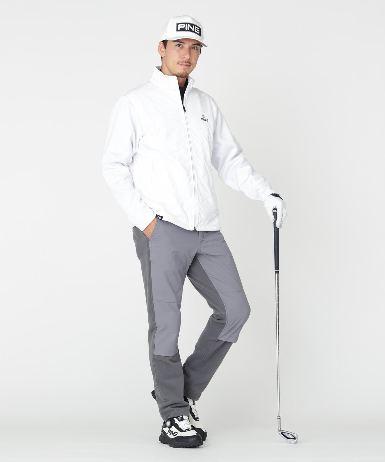 PING APPAREL] [保温・軽量] ピンソニックフルジップブルゾン (MENS