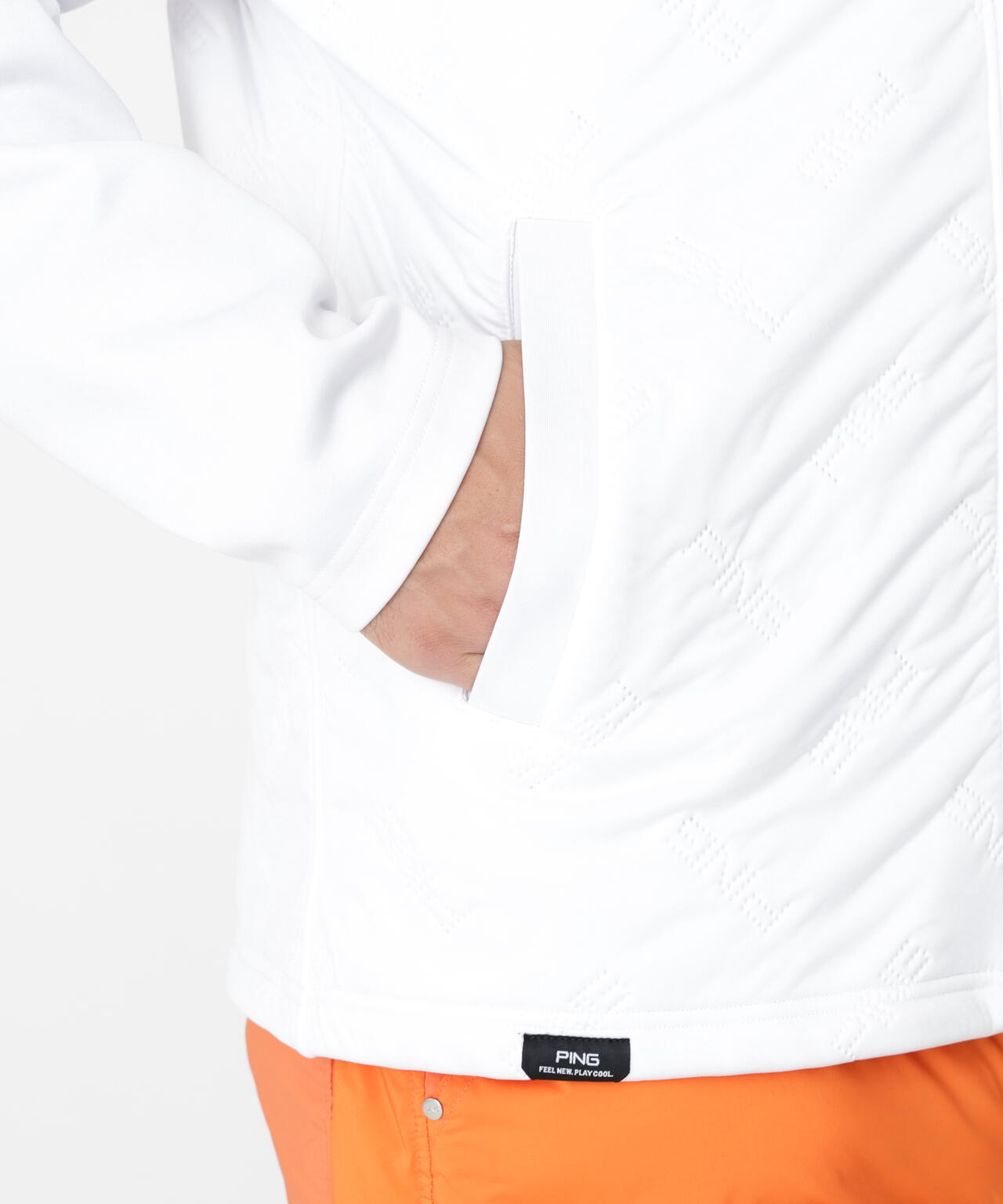 PING APPAREL] [保温・軽量] ピンソニックフルジップブルゾン (MENS