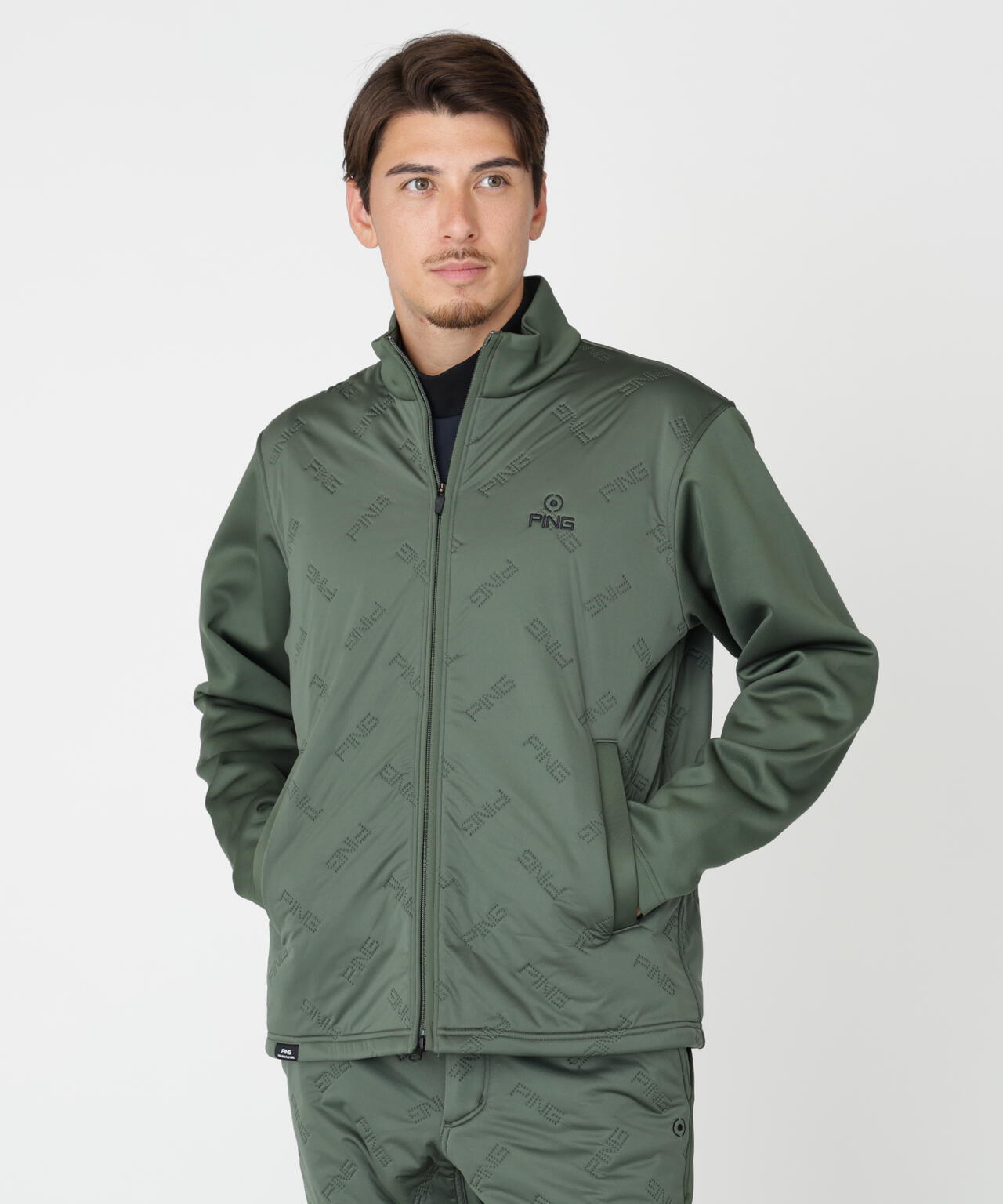 PING APPAREL] [保温・軽量] ピンソニックフルジップブルゾン (MENS