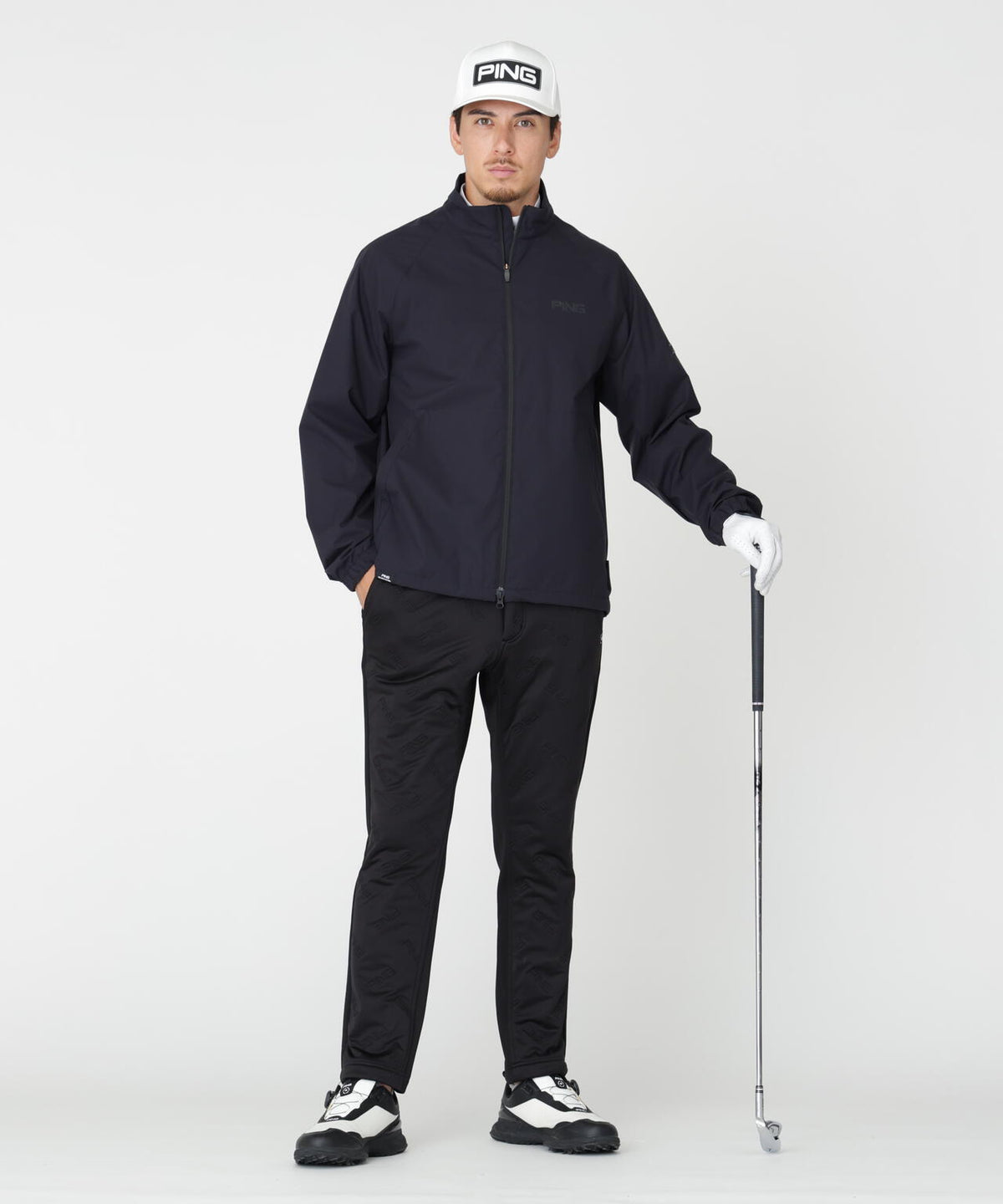 [PING APPAREL] [撥水・防風] パーテックスアンリミテッドフルジップブルゾン (MENS)