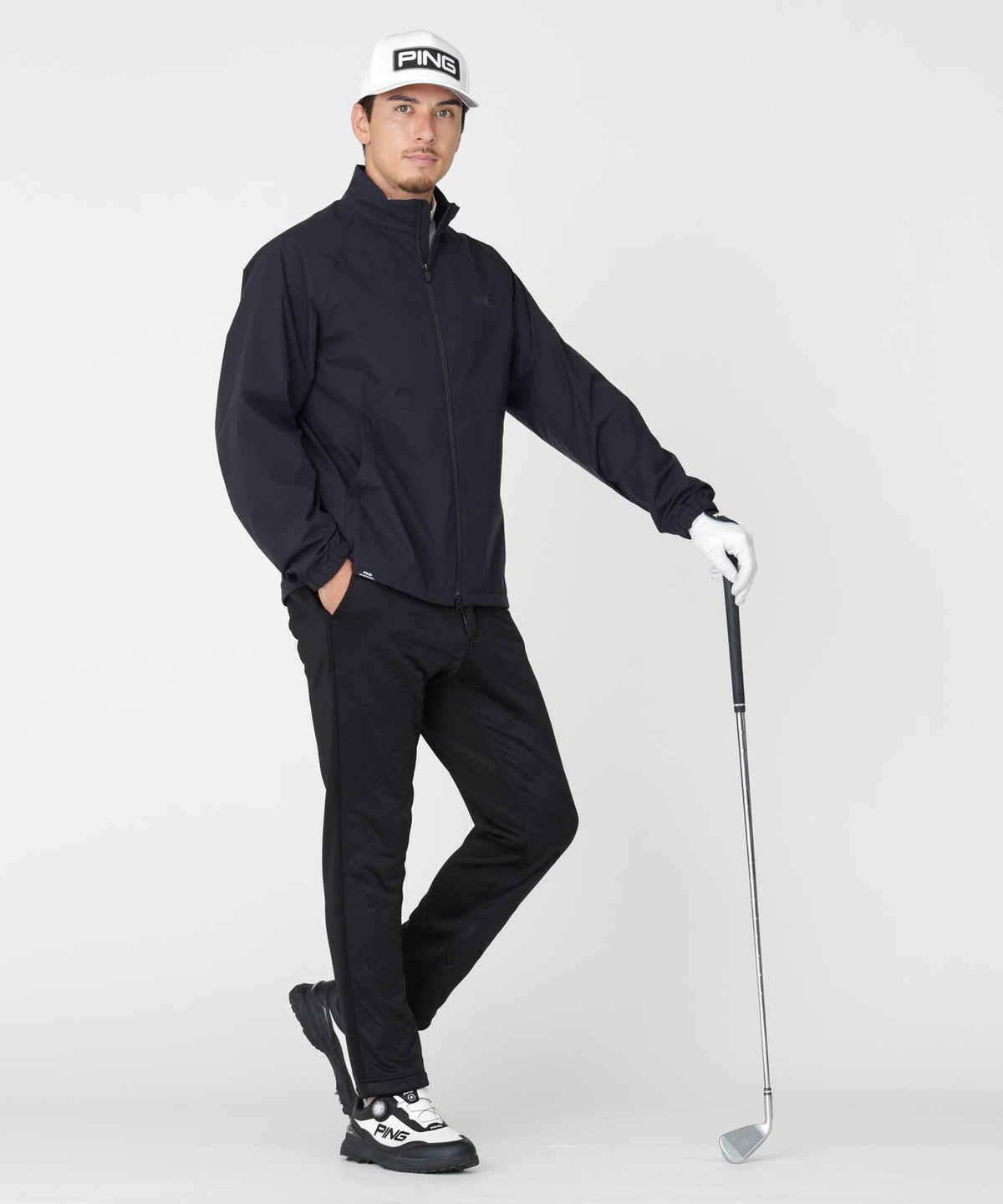 [PING APPAREL] [撥水・防風] パーテックスアンリミテッドフルジップブルゾン (MENS)