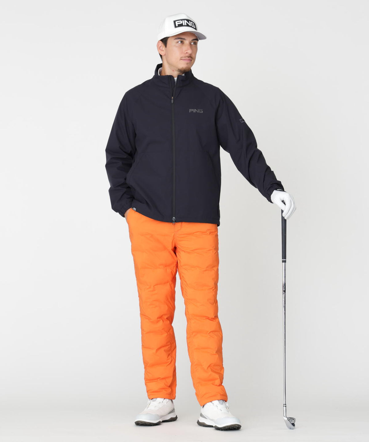 [PING APPAREL] [撥水・防風] パーテックスアンリミテッドフルジップブルゾン (MENS)