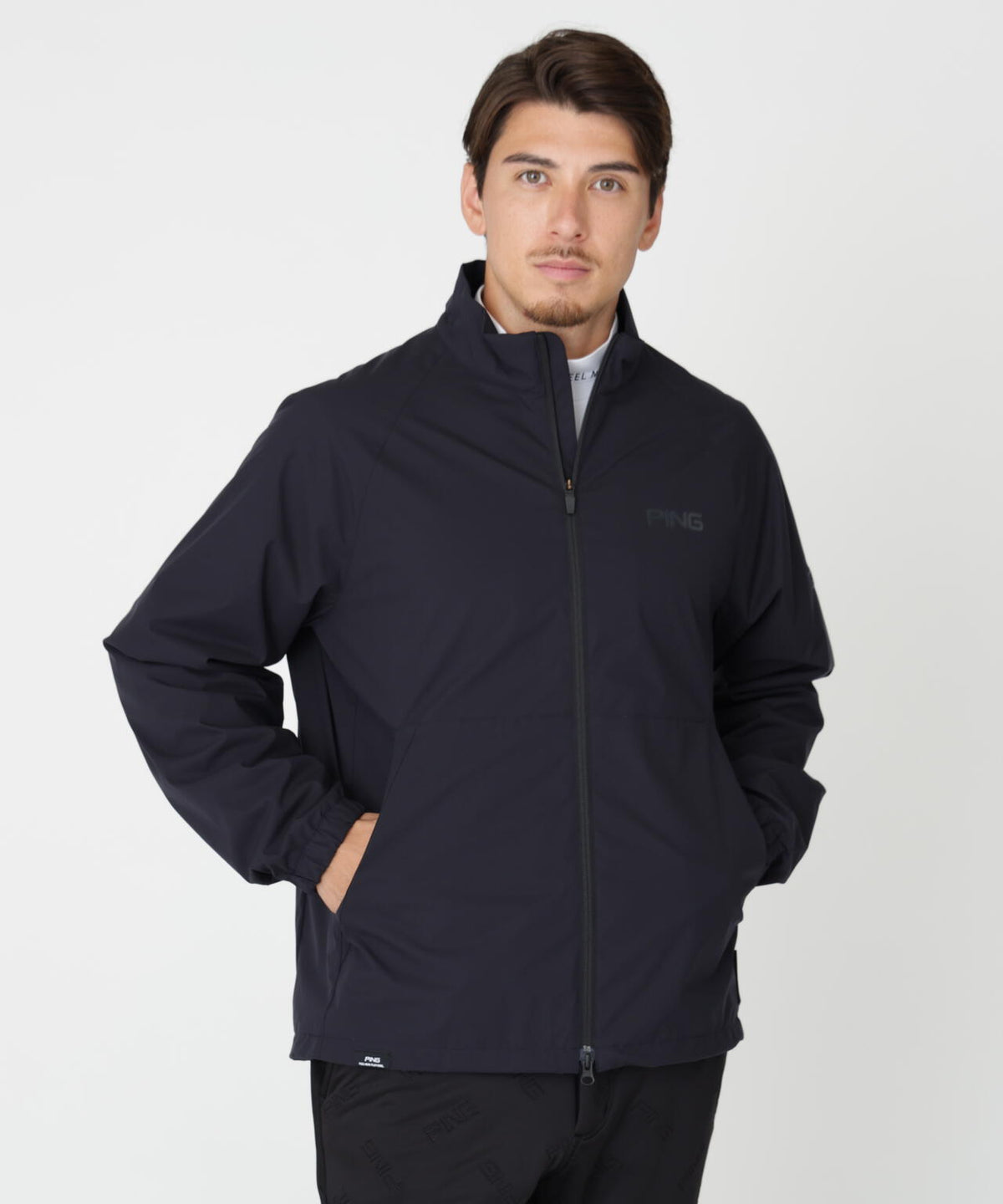 [PING APPAREL] [撥水・防風] パーテックスアンリミテッドフルジップブルゾン (MENS)