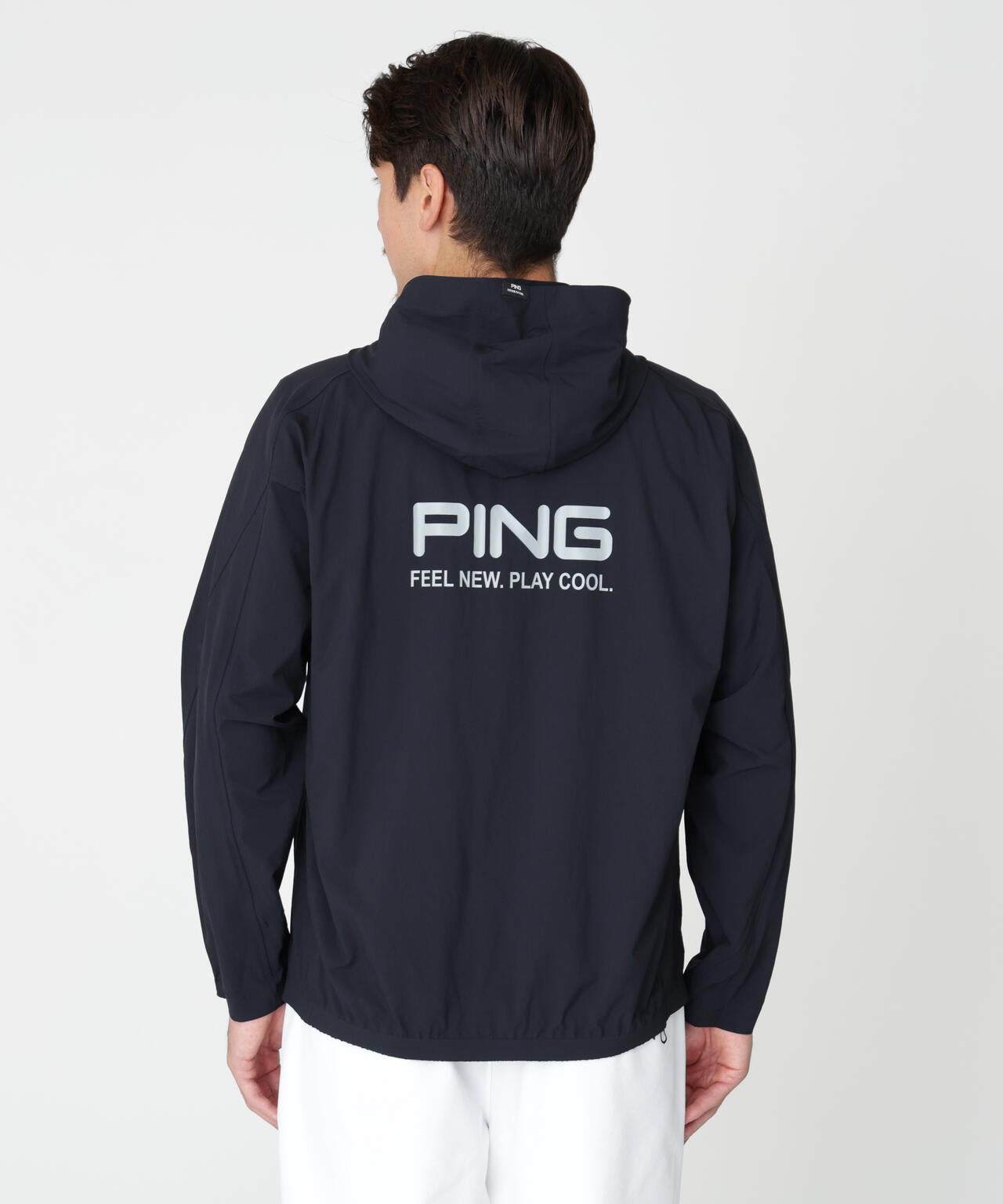 【新品】PING ジャケット Sサイズ PING APPAREL】全方向ストレッチフルジップフーディブルゾン (MENS