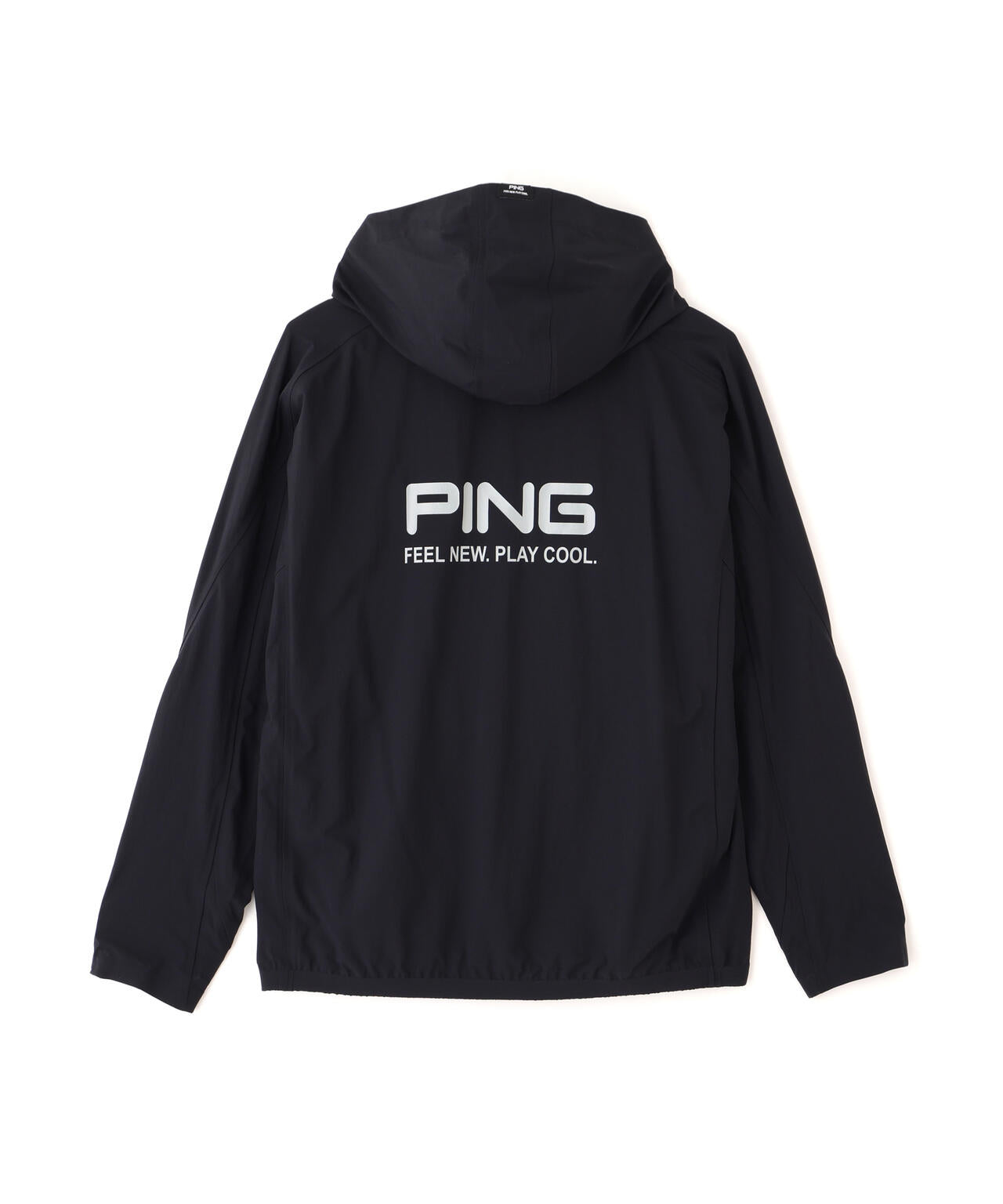 PING APPAREL］［撥水］全方向ストレッチフルジップフーディブルゾン