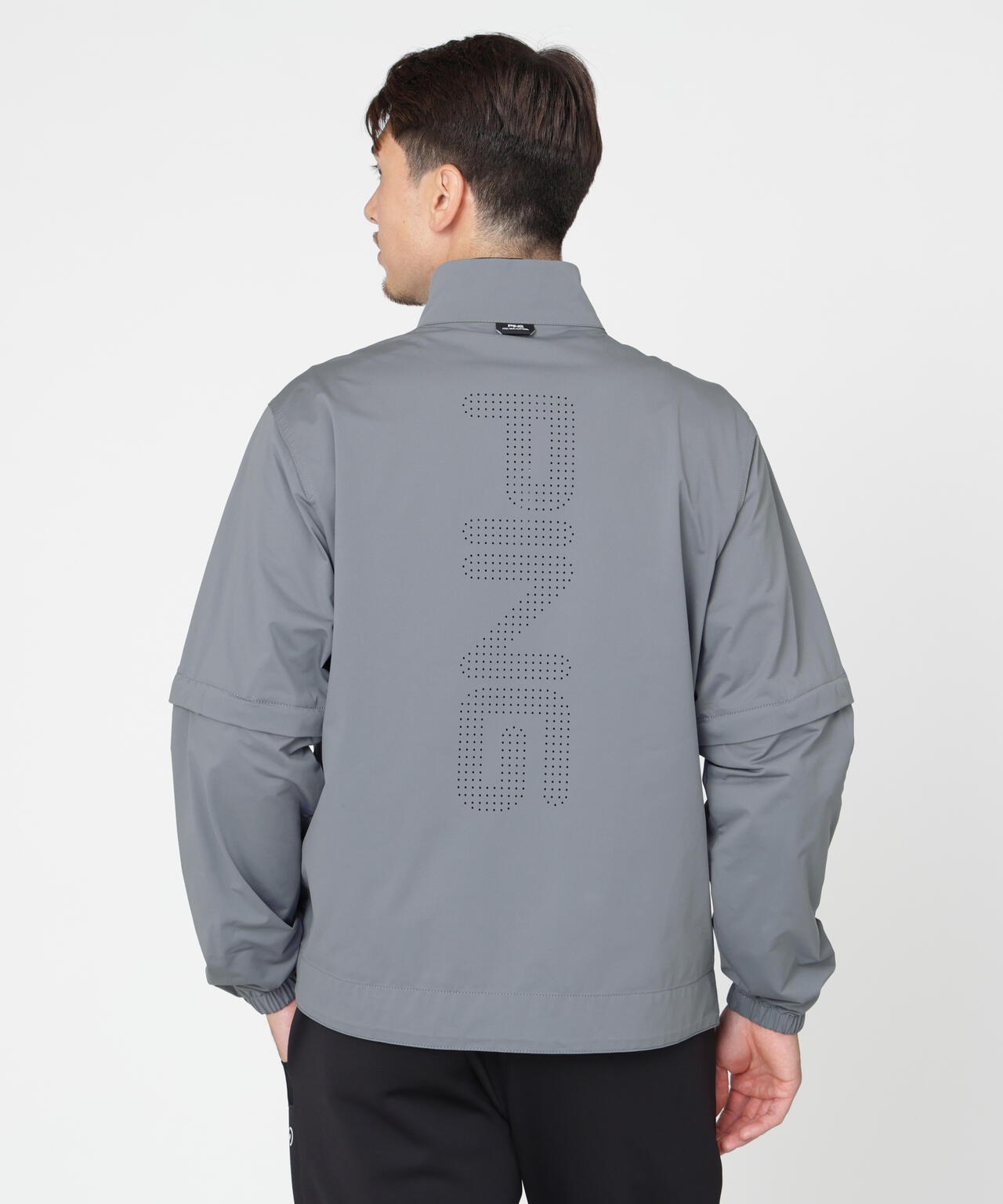 PING APPAREL】ストレッチハイゲージ天竺2WAYスタンドフルジップ