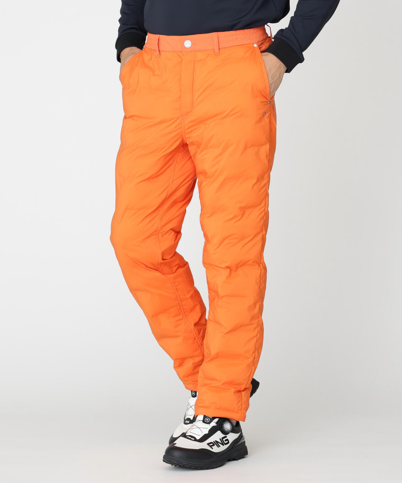 【PING APPAREL】全方向ストレッチ 2重織中綿パンツ(MENS) PING APPAREL] [撥水・保温] サーモライトエコメイド二重織中綿パンツ