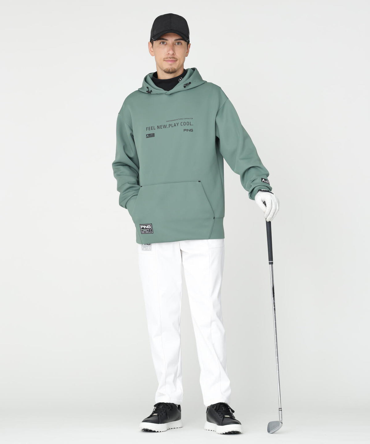 180cm　C:96　W:80　H:93 着用サイズ：L